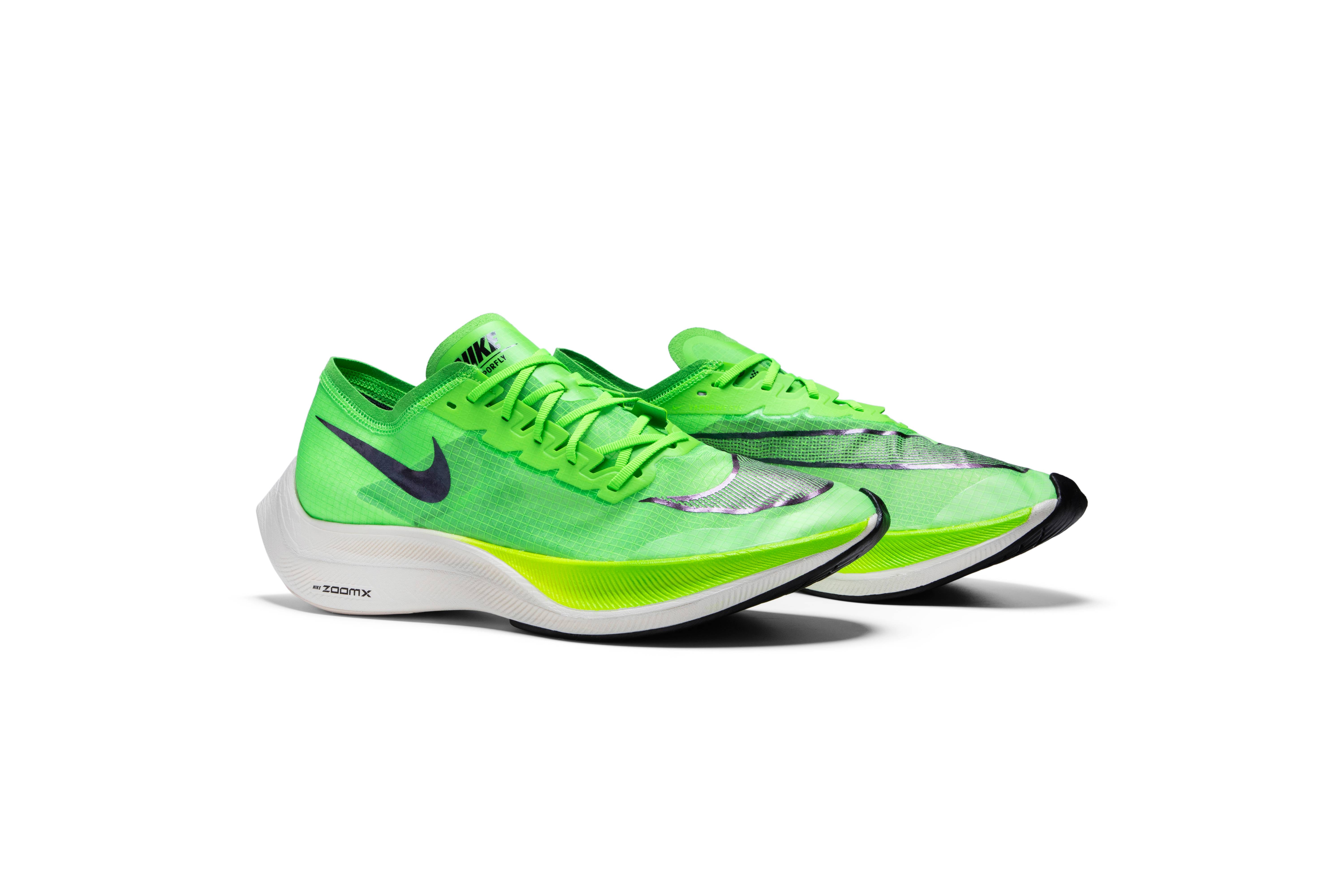 Nike ZoomX Vaporfly NEXT% Electric Green AO4568-300 Nicesnk