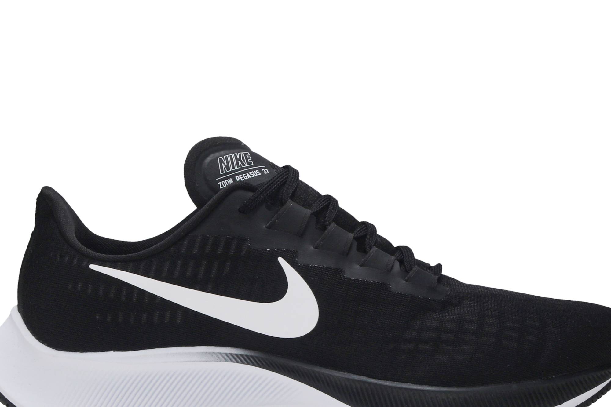 Nike Air Zoom Pegasus 37 Black White BQ9646-002 Nicesnk