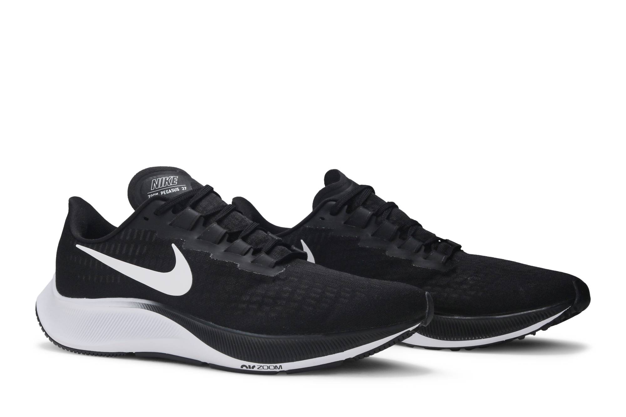 Nike Air Zoom Pegasus 37 Black White BQ9646-002 Nicesnk