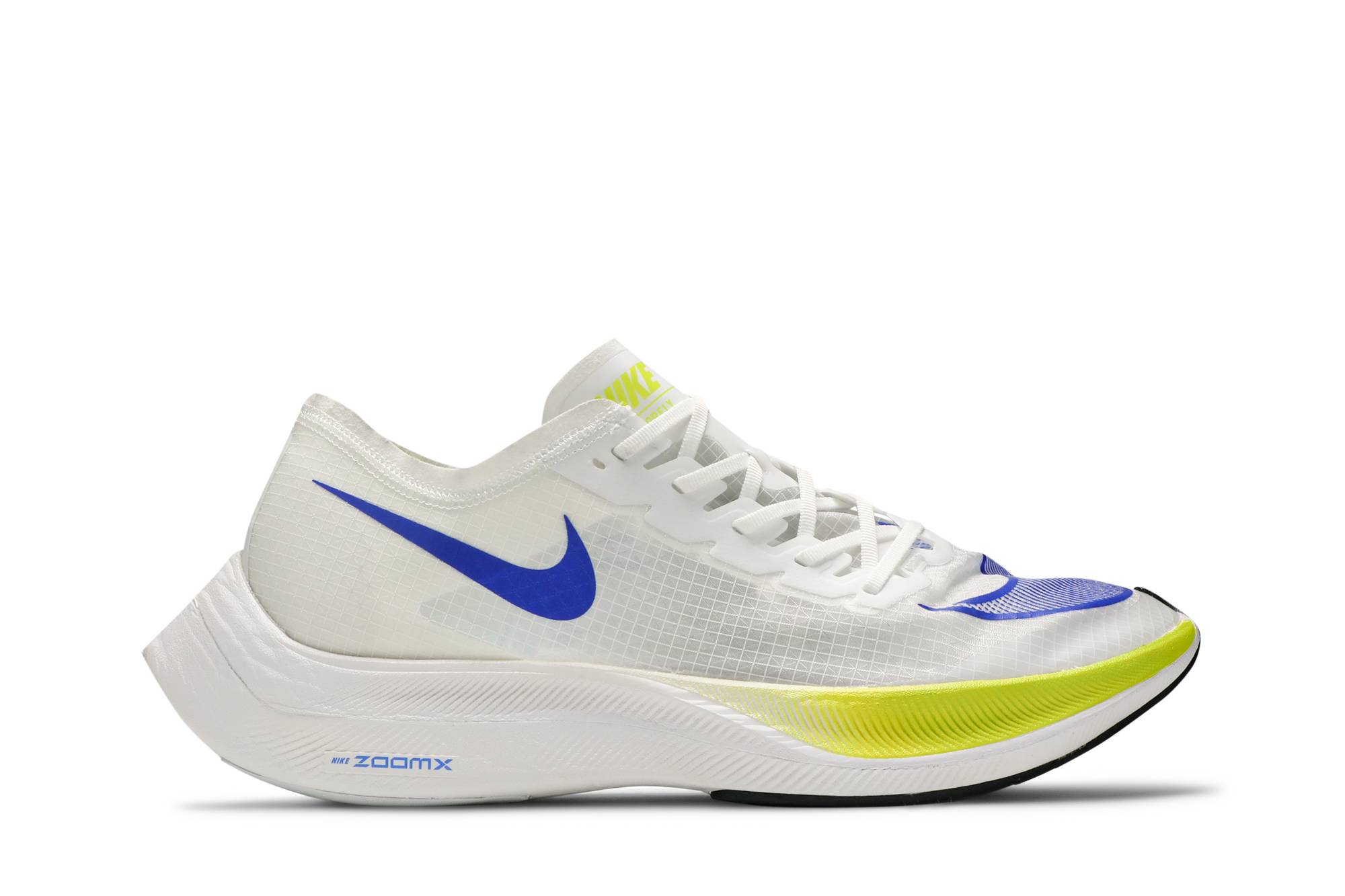 Nike ZoomX VaporFly NEXT% Ekiden White Racer Blue AO4568-103 Nicesnk