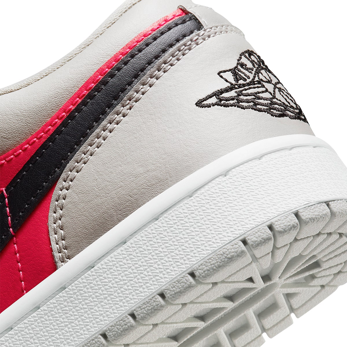 (Women) Air Jordan 1 Low ‘Light Iron Ore Siren Red’ DC0774-060