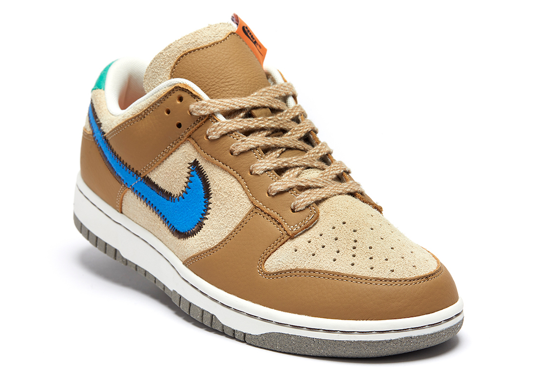 size? x Nike Dunk Low Dark Driftwood DO6712-200 Nicesnk