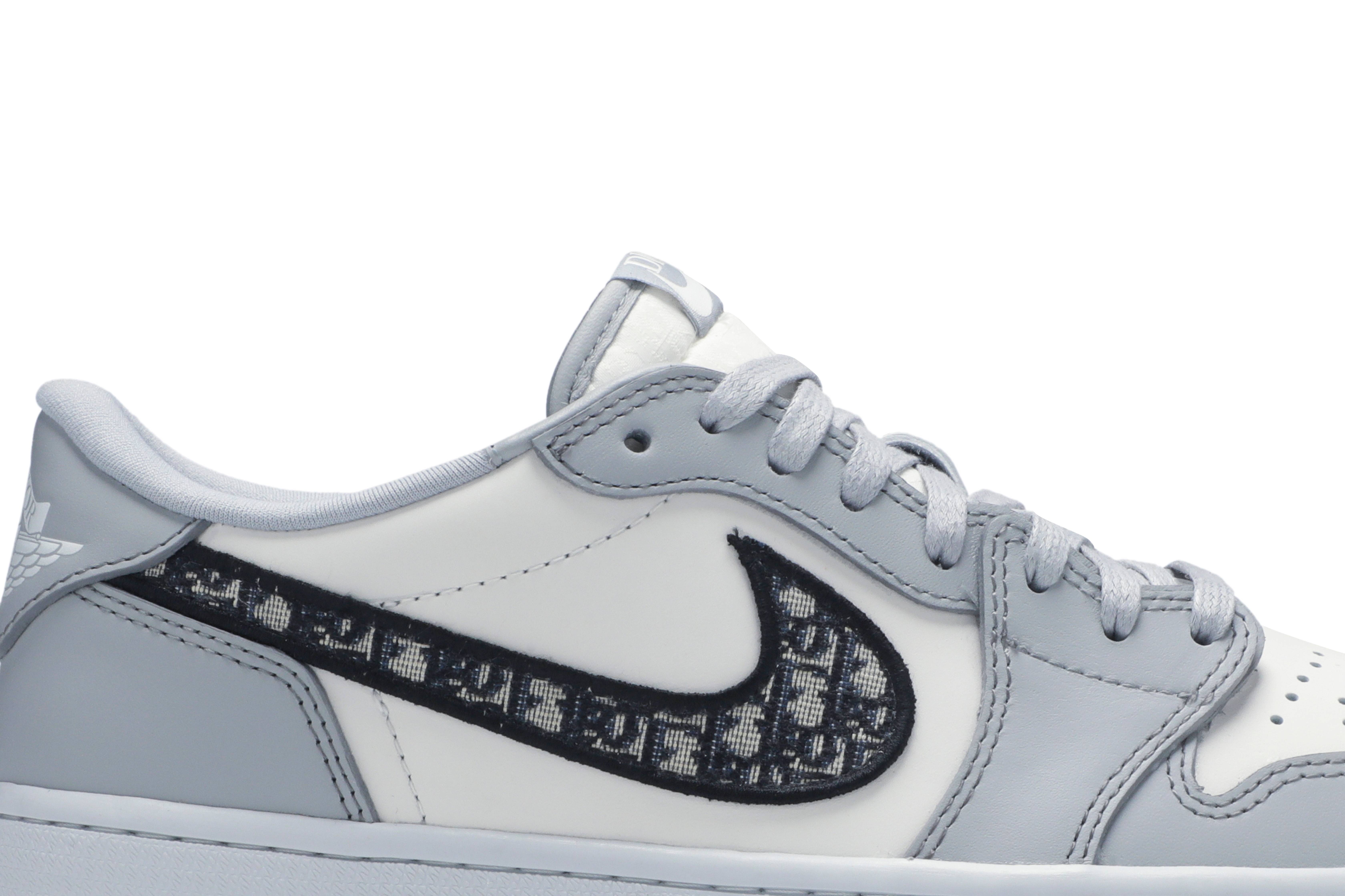 D*or x air jordan 1 low wolf grey cn8608-002 nicesnk