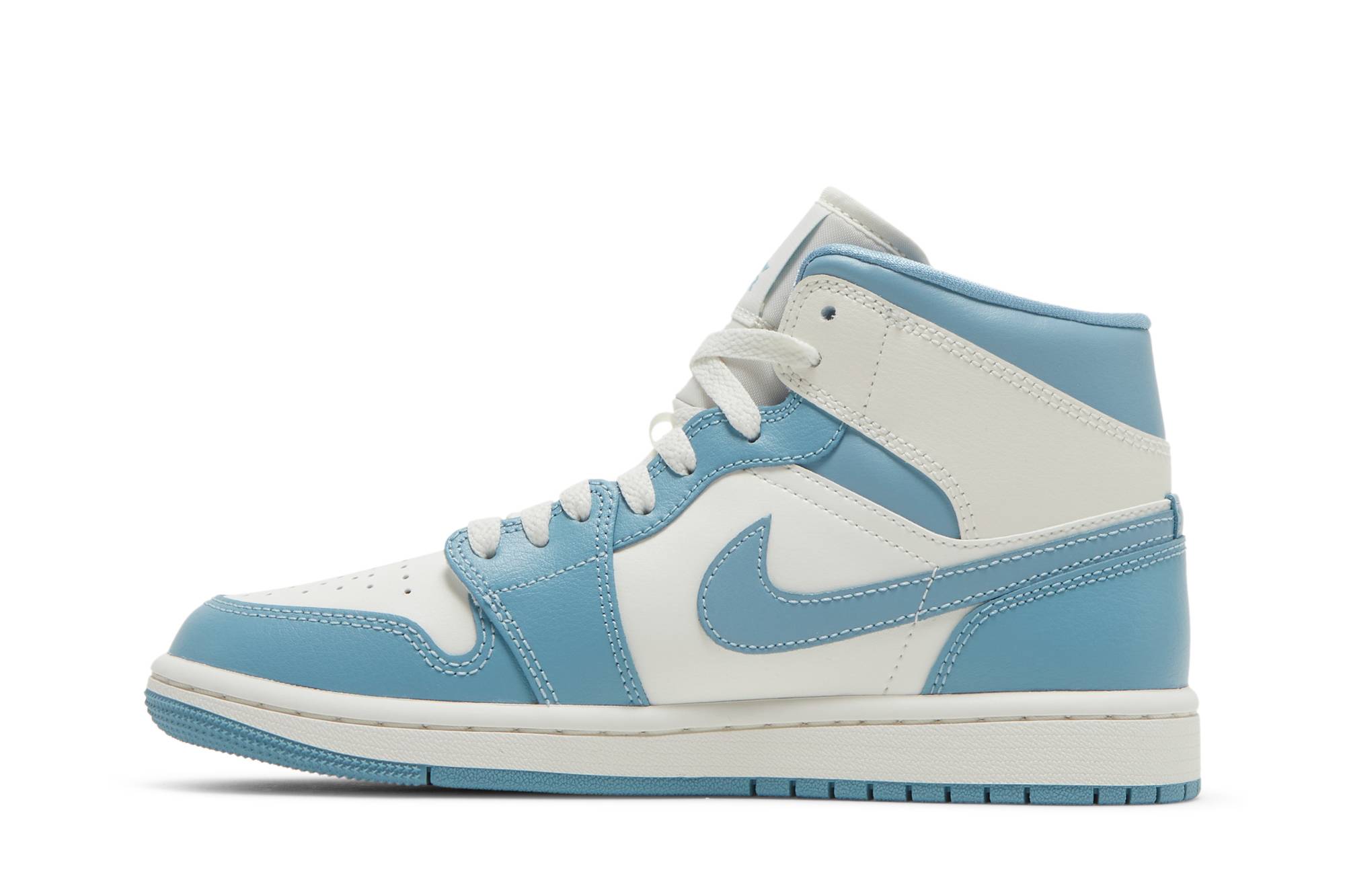 (Women) Air Jordan 1 Mid ‘UNC’ BQ6472-141