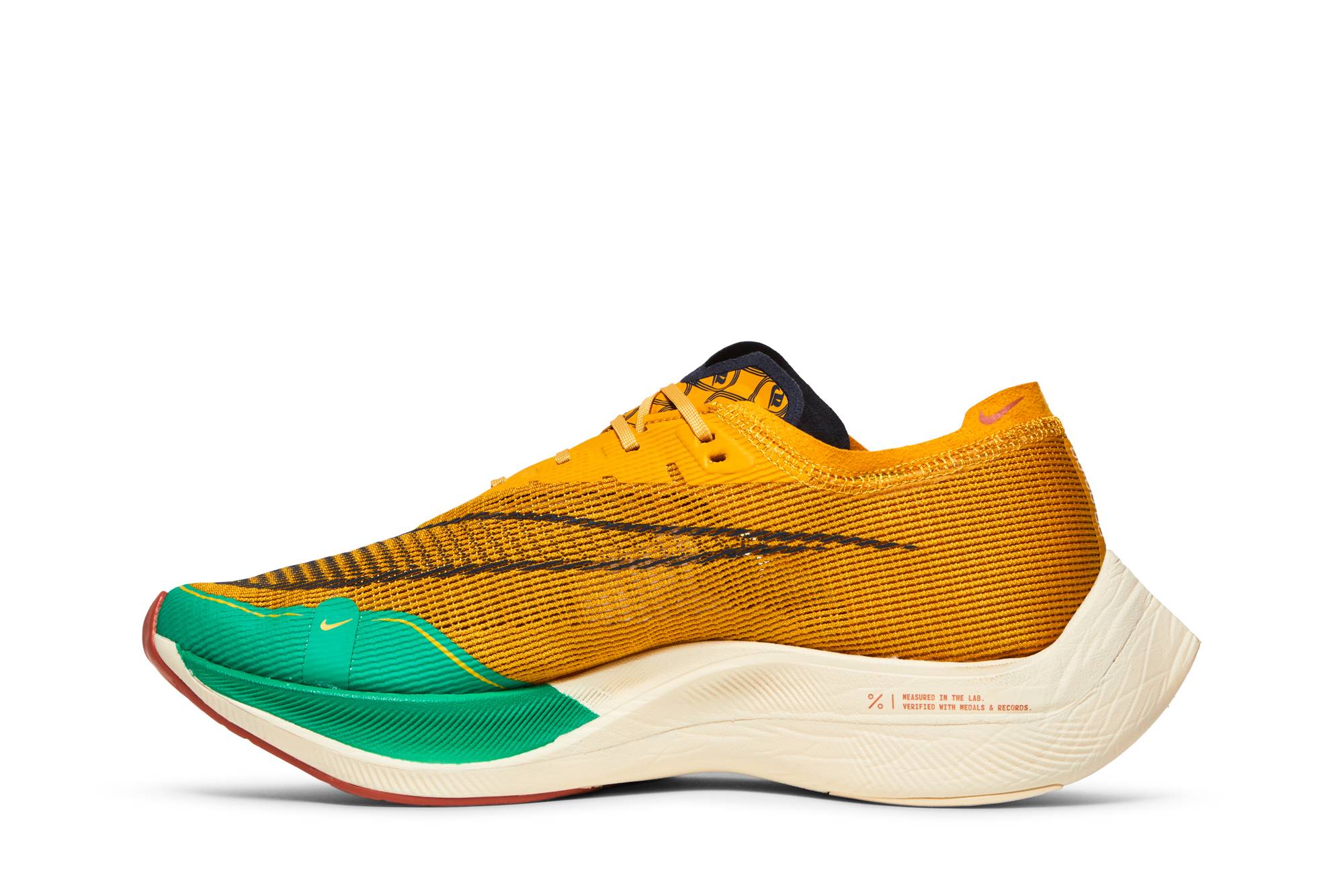 Nike ZoomX Vaporfly NEXT% 2 Dark Sulfur Stadium Green DJ5182-700 Nicesnk