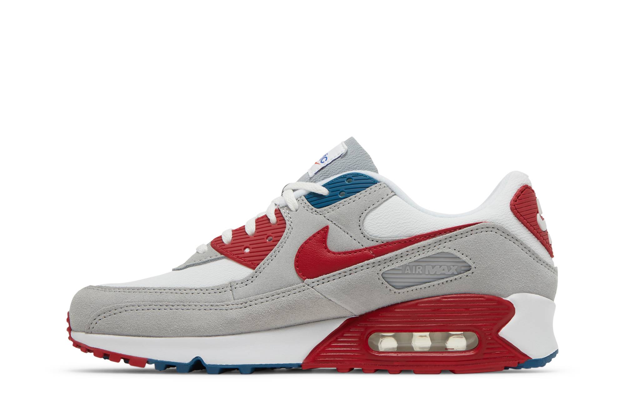 Nike Air Max 90 ‘Athletic Club White Red Blue’ DQ8235-001