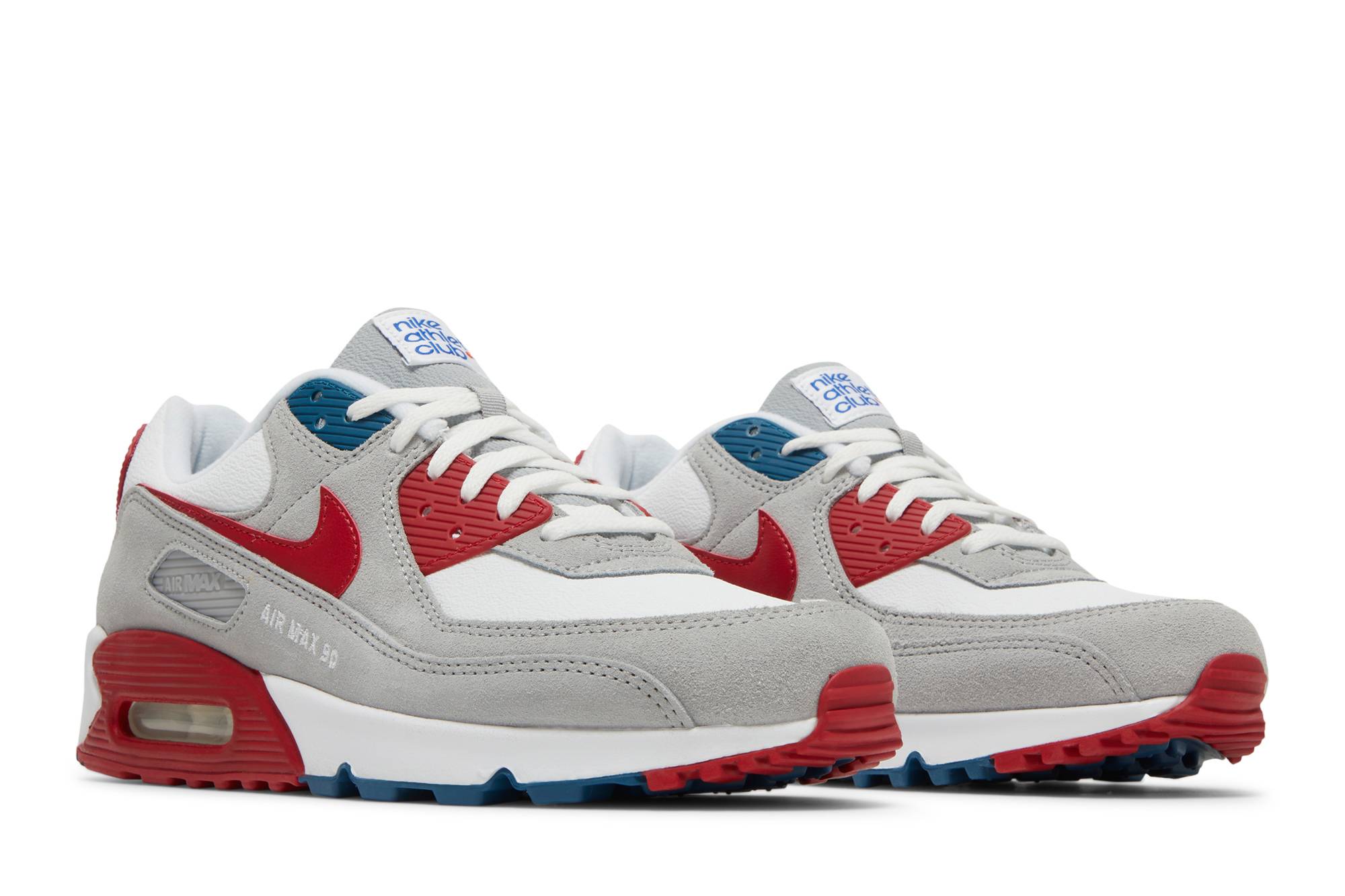 Nike Air Max 90 ‘Athletic Club White Red Blue’ DQ8235-001