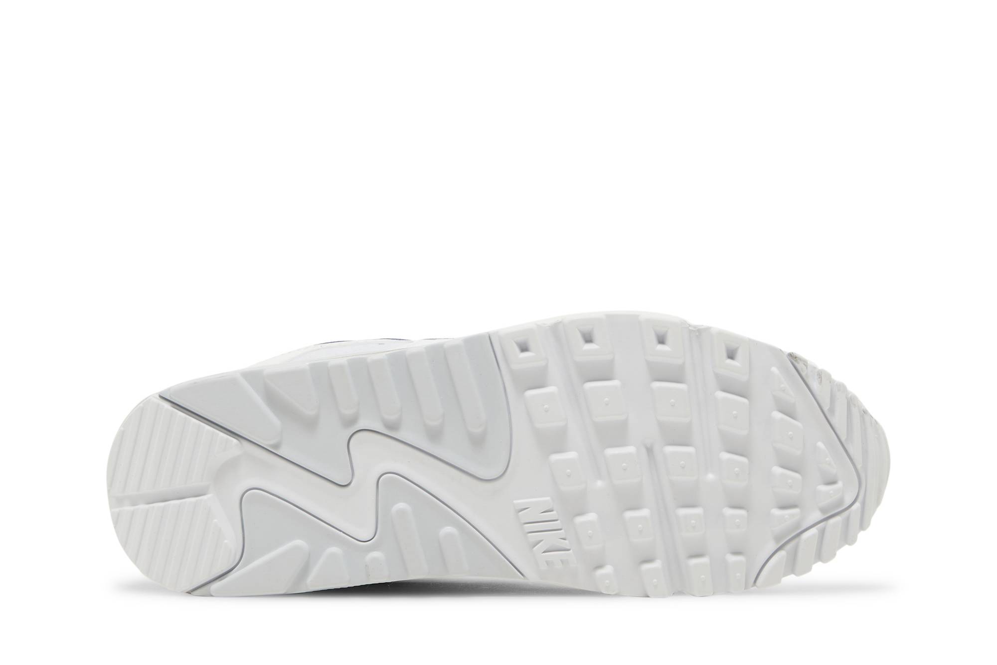 (Women) Nike Air Max 90 ‘White Metallic Blue’ DX0115-100