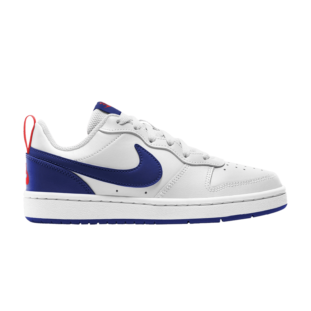 (Grade School) Nike Court Borough Low 2 ‘White Deep Royal’ BQ5448-113