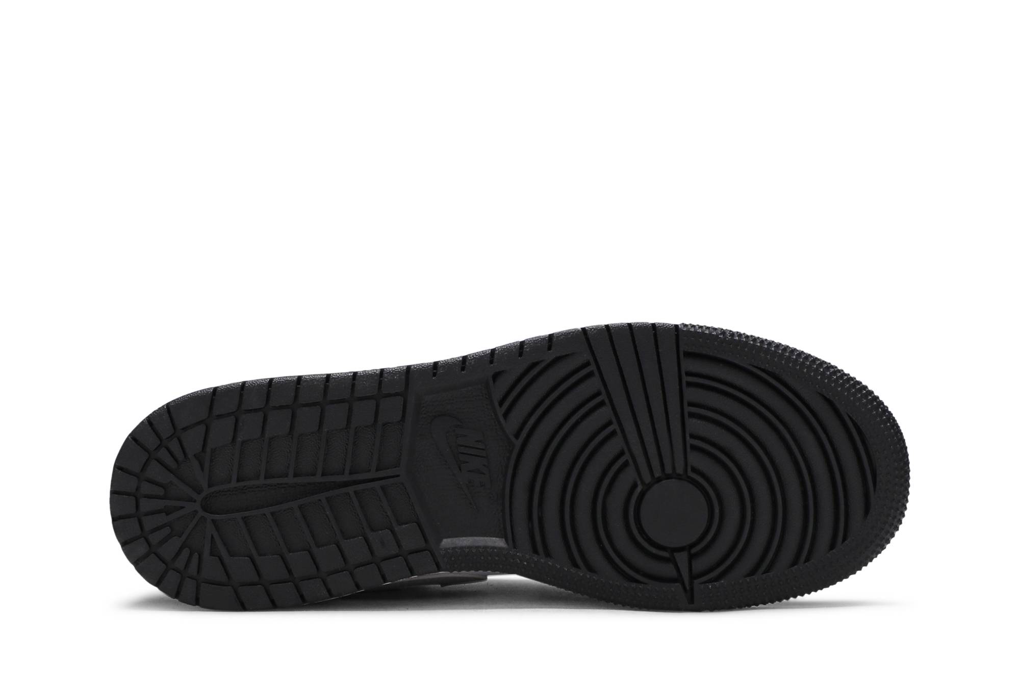 (Grade School) Air Jordan 1 Low Black Medium Grey 553560-040 Nicesnk