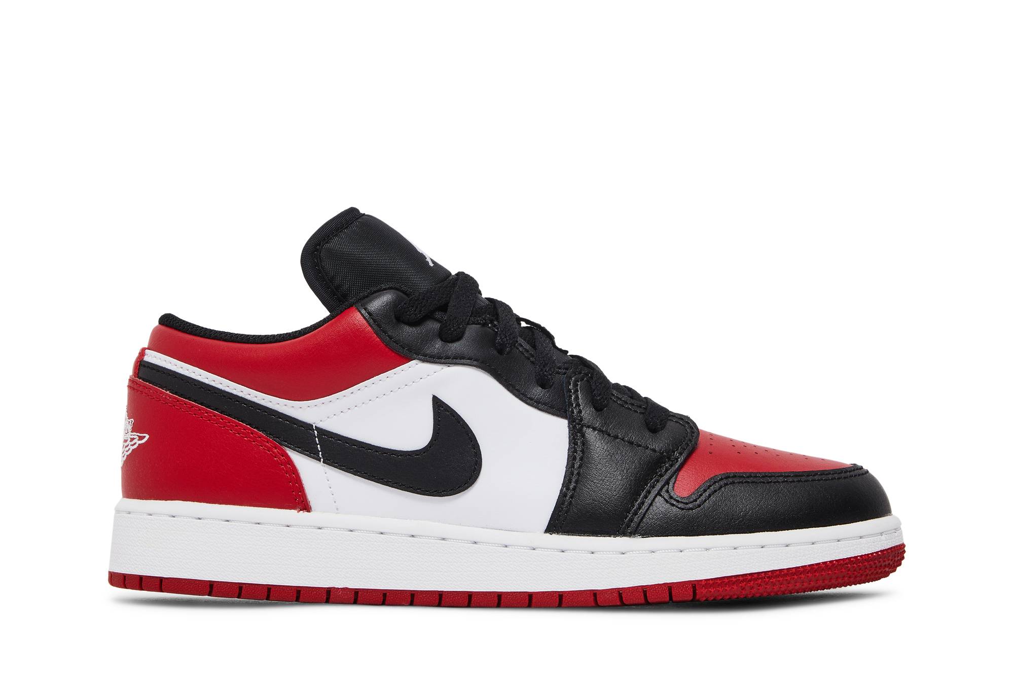 (Grade School) Air Jordan 1 Low ‘Bred Toe’ 553560-612
