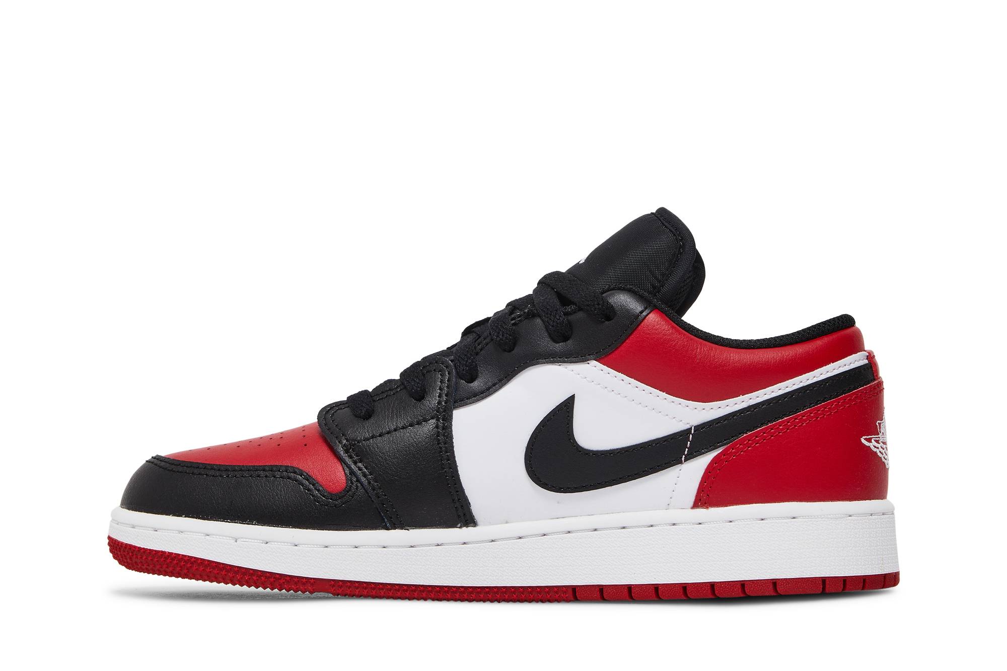 (Grade School) Air Jordan 1 Low ‘Bred Toe’ 553560-612