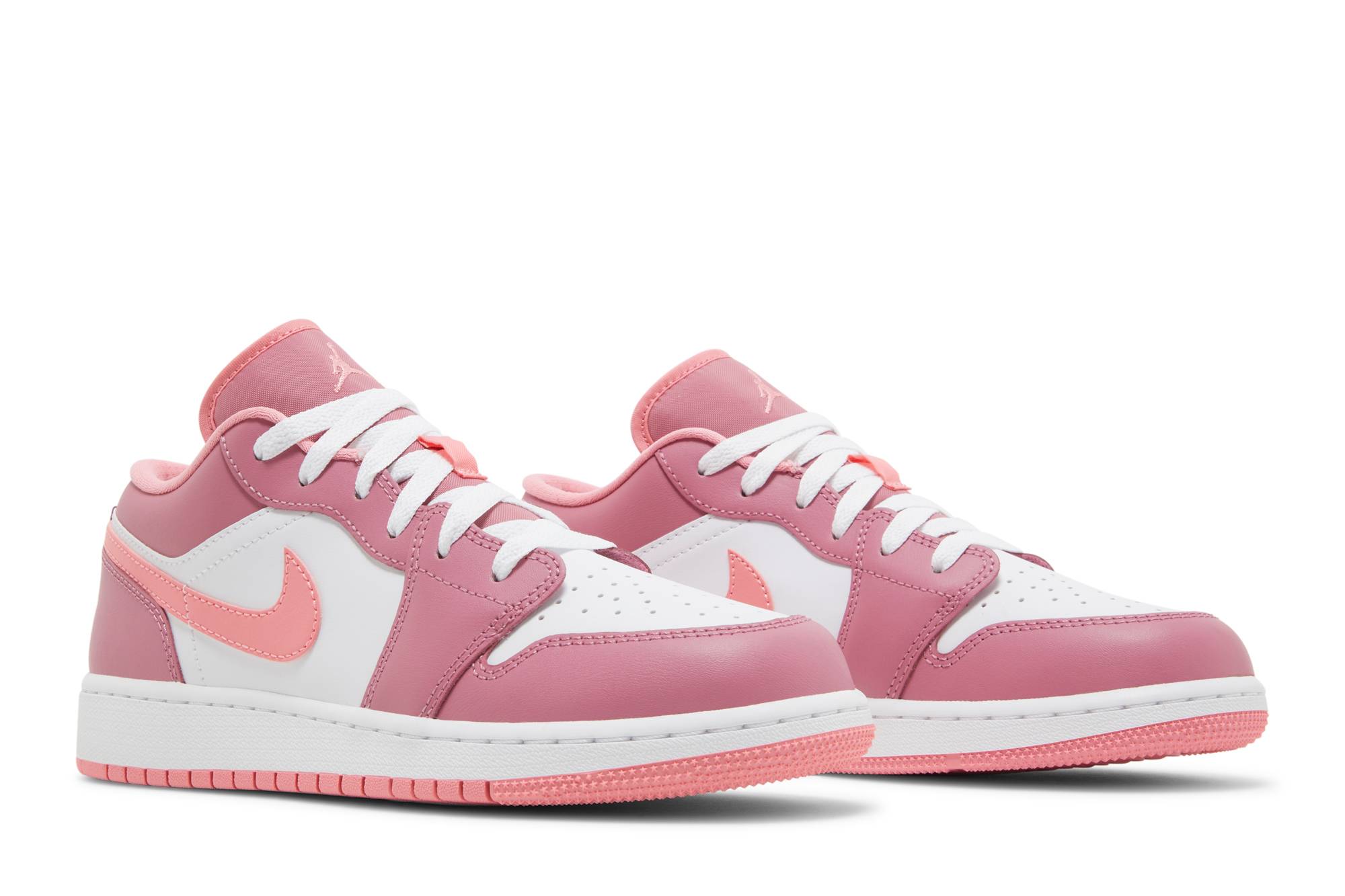 (Grade School) Air Jordan 1 Low Desert Berry 553560-616 Nicesnk