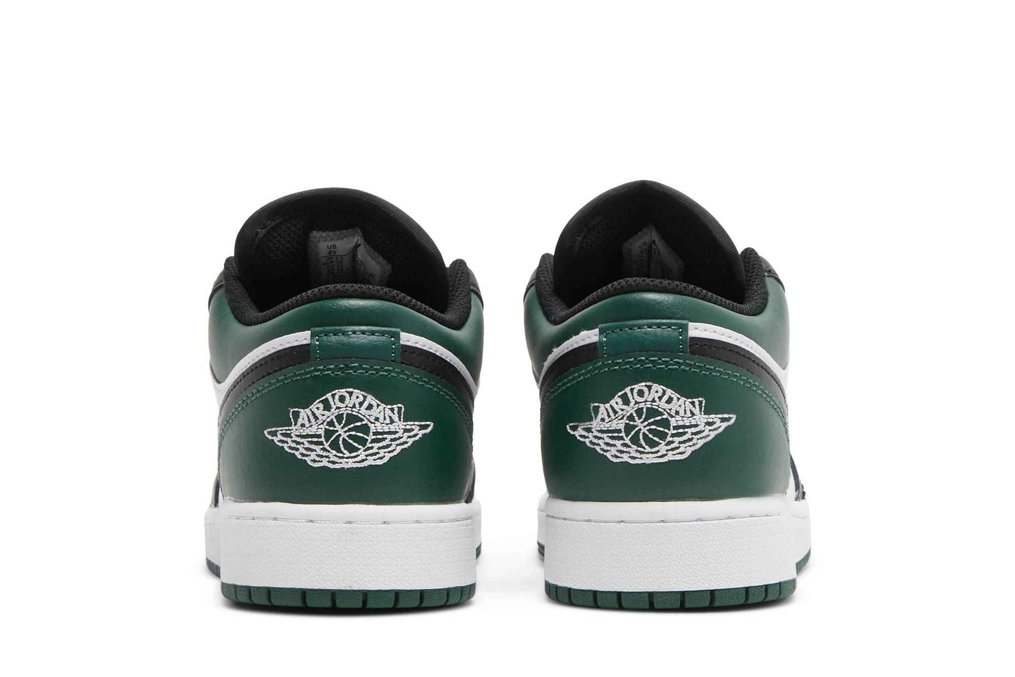 (Grade School) Air Jordan 1 Low Green Toe 553560-371 Nicesnk