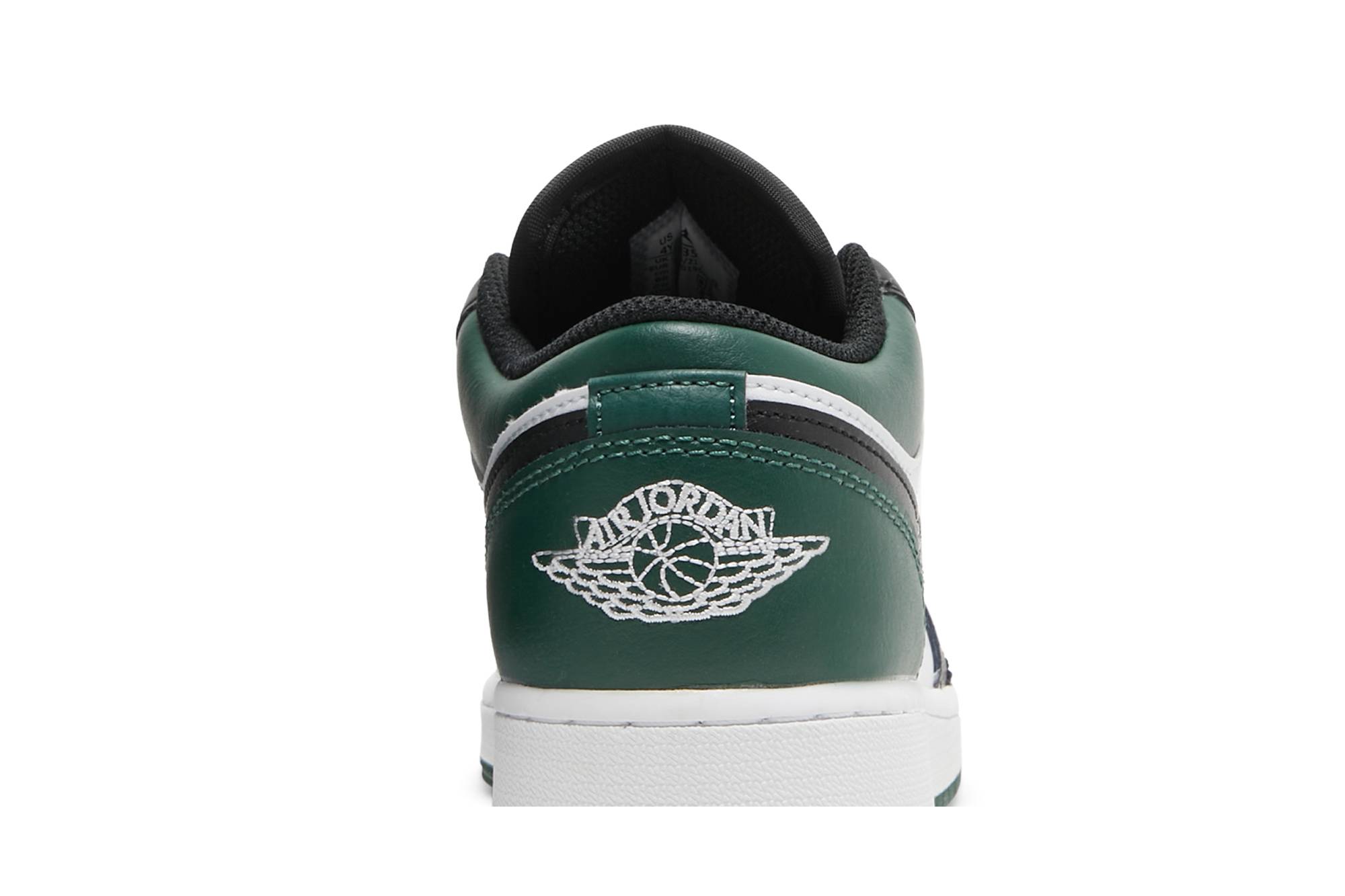 (Grade School) Air Jordan 1 Low Green Toe 553560-371 Nicesnk