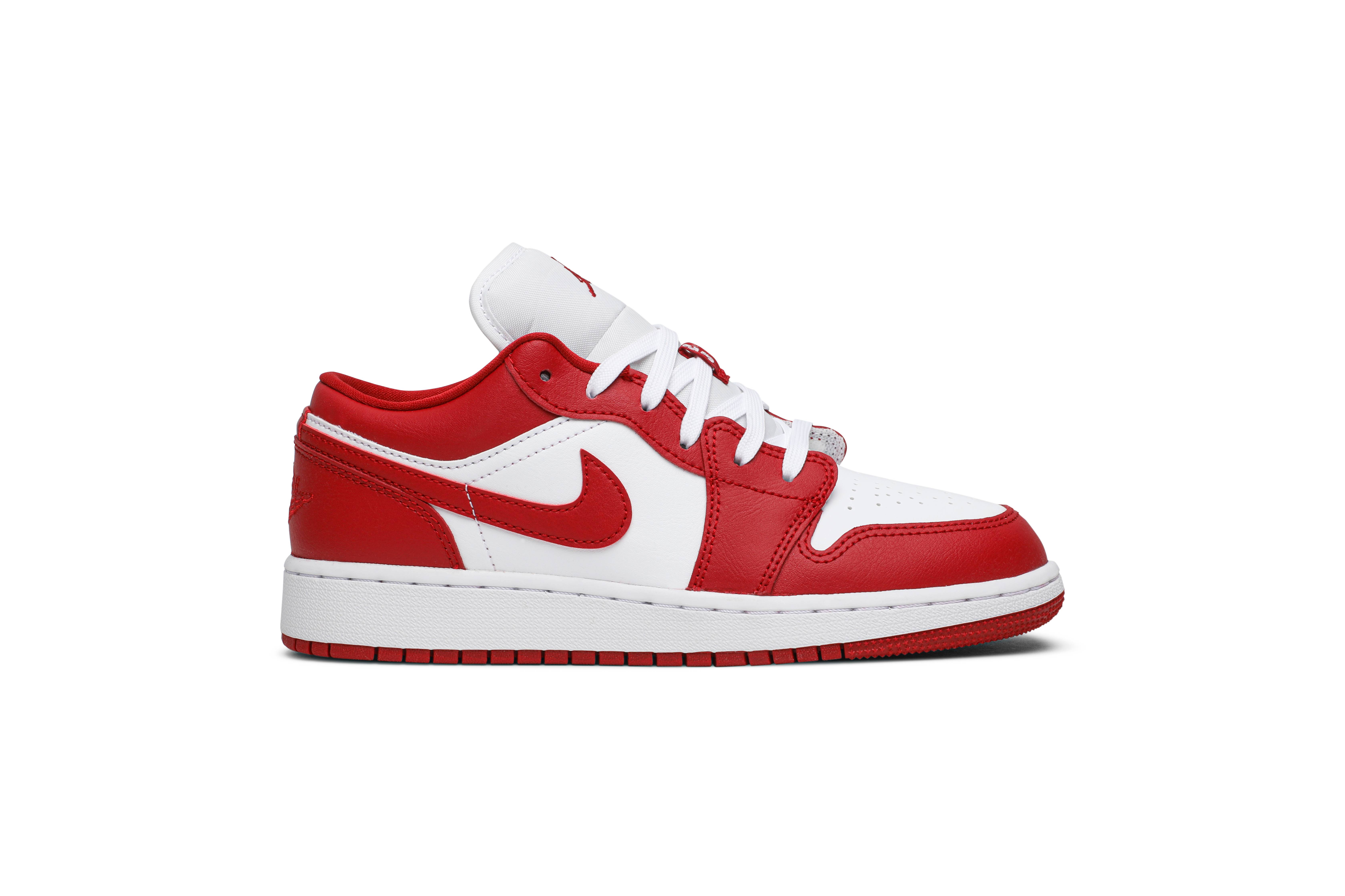 (Grade School) Air Jordan 1 Low Gym Red 553560-611 Nicesnk