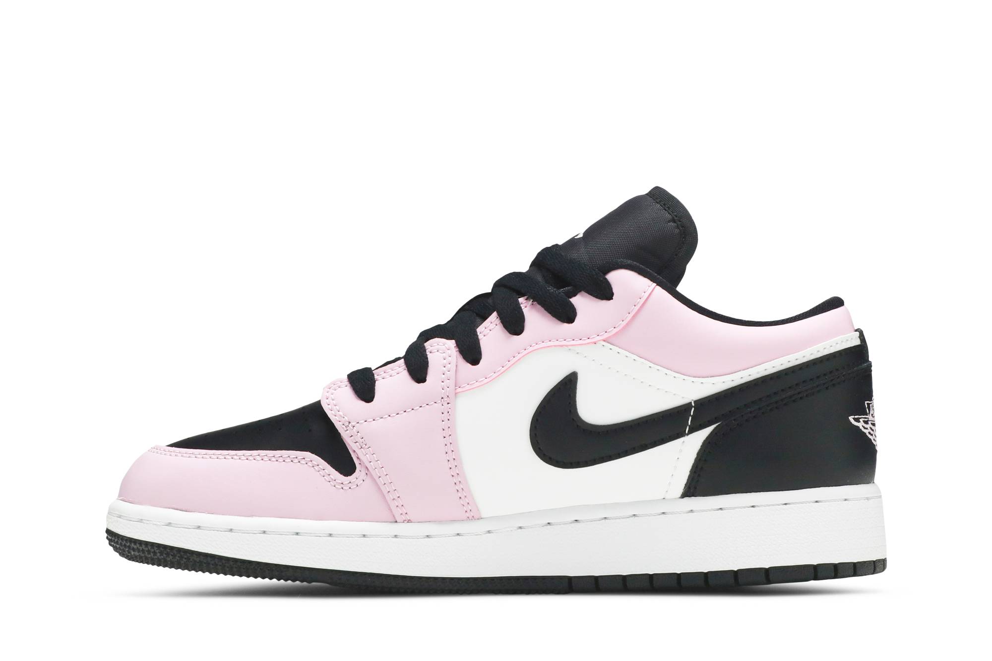 (Grade School) Air Jordan 1 Low Light Arctic Pink 554723-601 Nicesnk