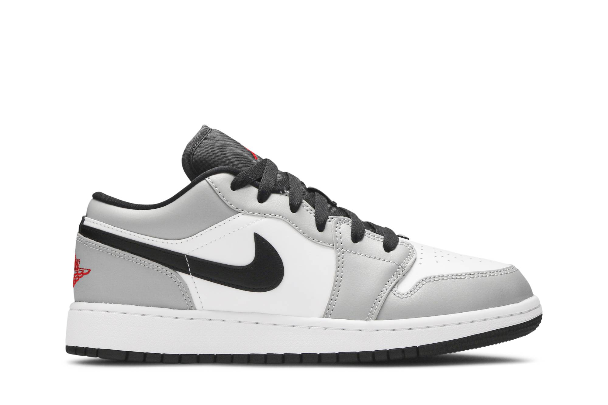 (Grade School) Air Jordan 1 Low ‘Light Smoke Grey’ 553560-030