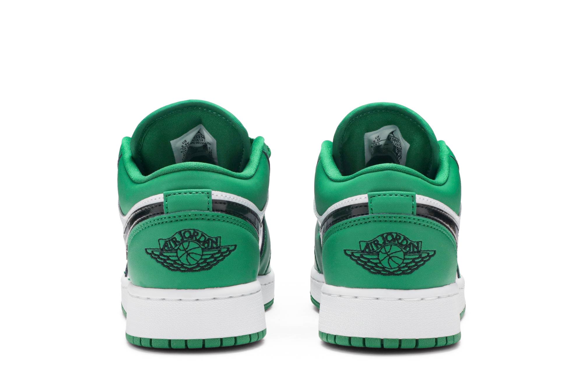 (Grade School) Air Jordan 1 Low ‘Pine Green’ 553560-301