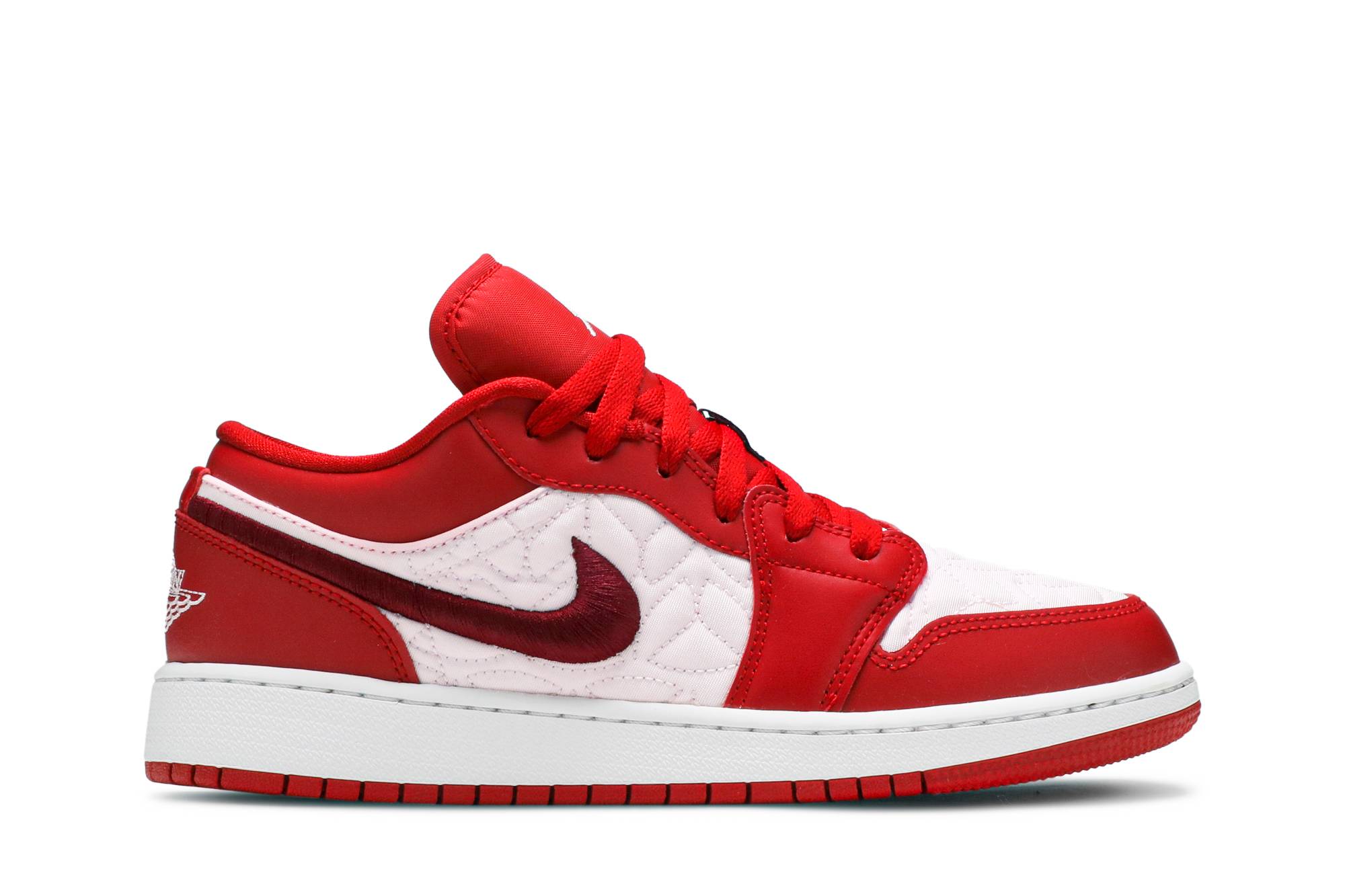 (Grade School) Air Jordan 1 Low ‘Pink Quilt’ DB3621-600