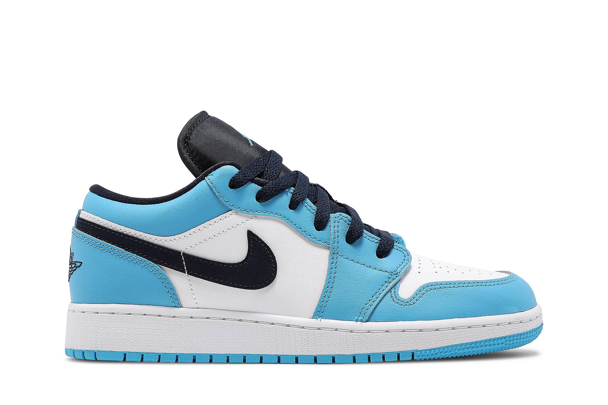 (Grade School) Air Jordan 1 Low ‘UNC’ 553560-144