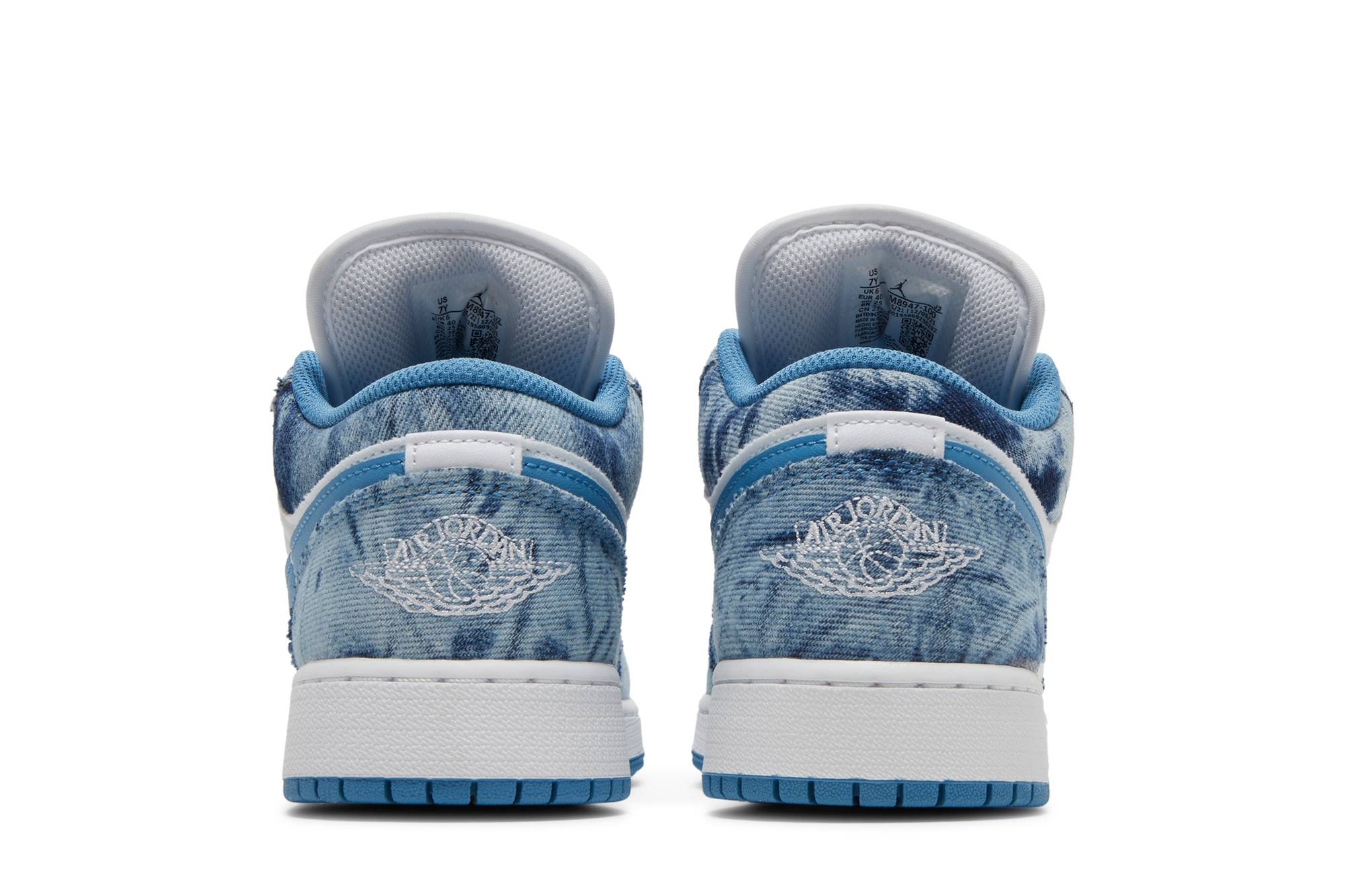 (Grade School) Air Jordan 1 Low ‘Washed Denim’ DM8947-100