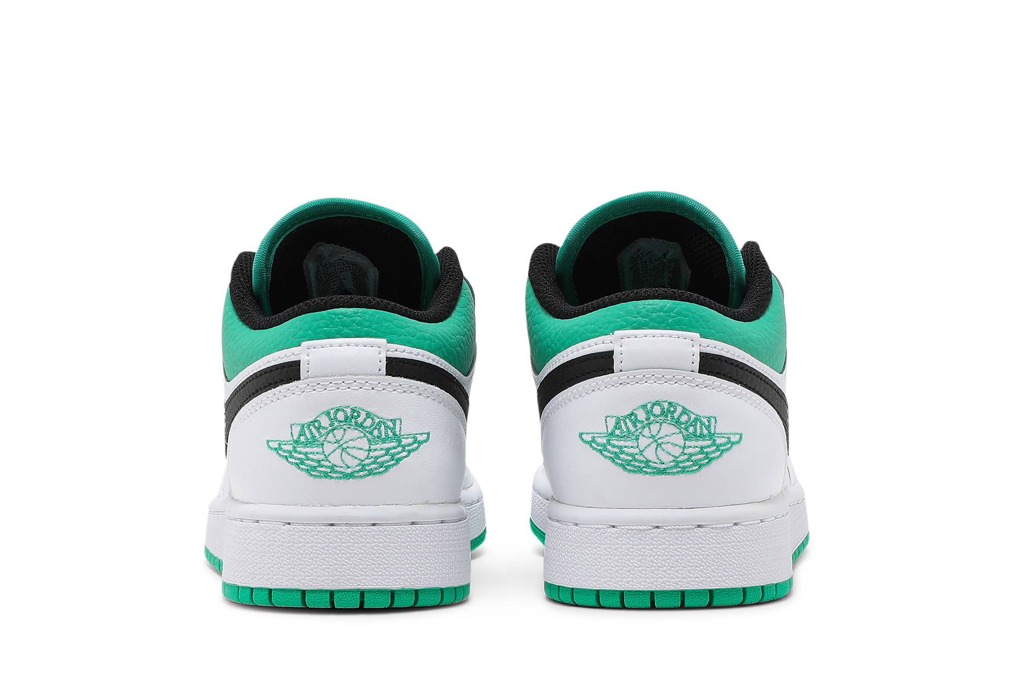 (Grade School) Air Jordan 1 Low ‘White Lucky Green’ 553560-129