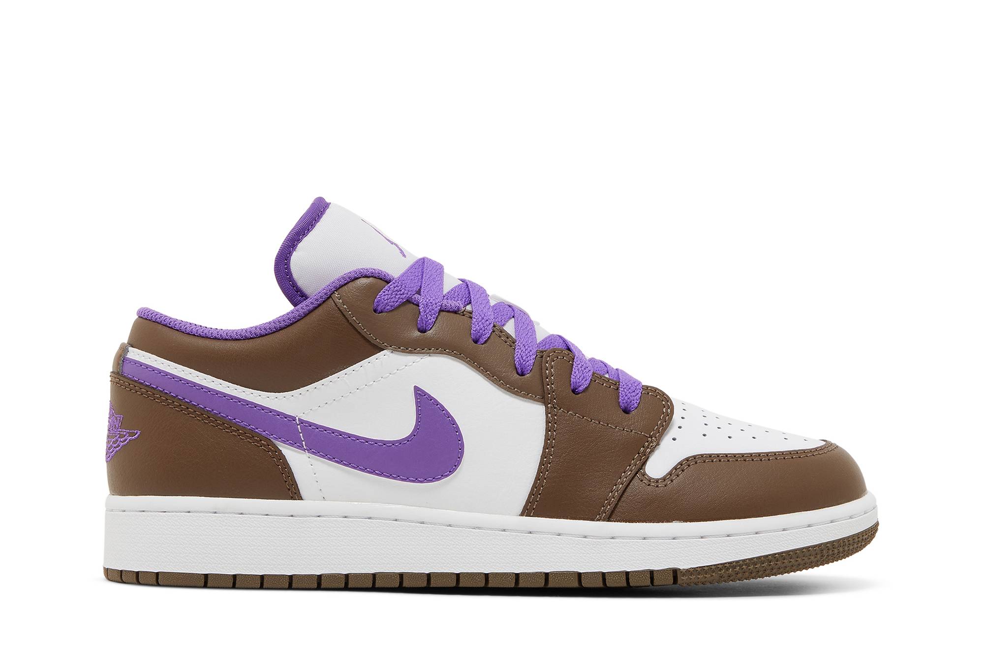 (Grade School) Air Jordan 1 Low Purple Mocha 553560-215