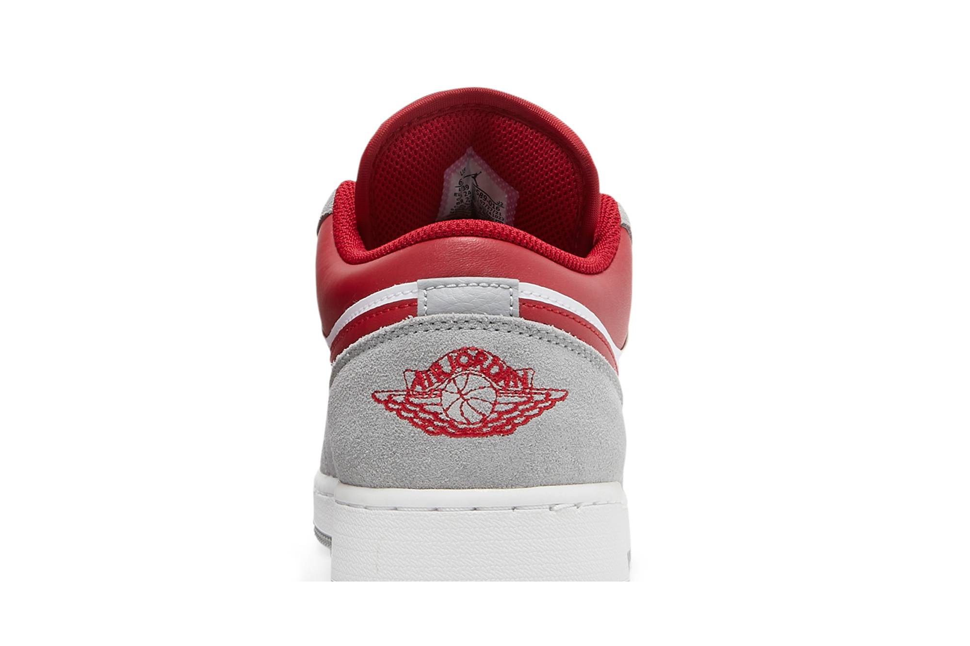 (Grade School) Air Jordan 1 Low SE ‘Light Smoke Grey Gym Red’ DM0589-016