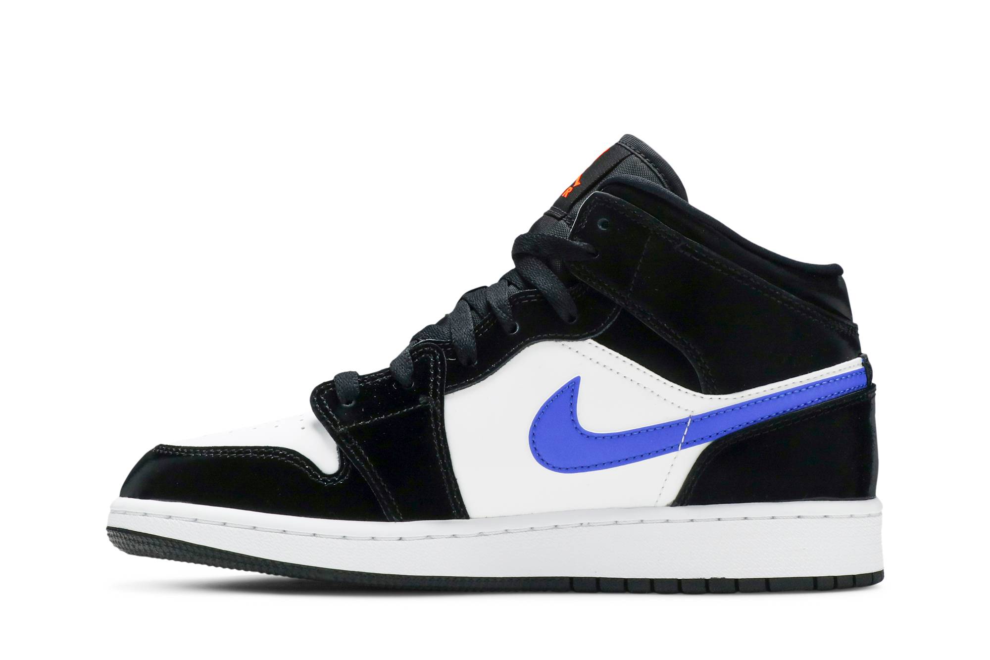 (Grade School) Air Jordan 1 Mid ‘Black Racer Blue’ 554725-084