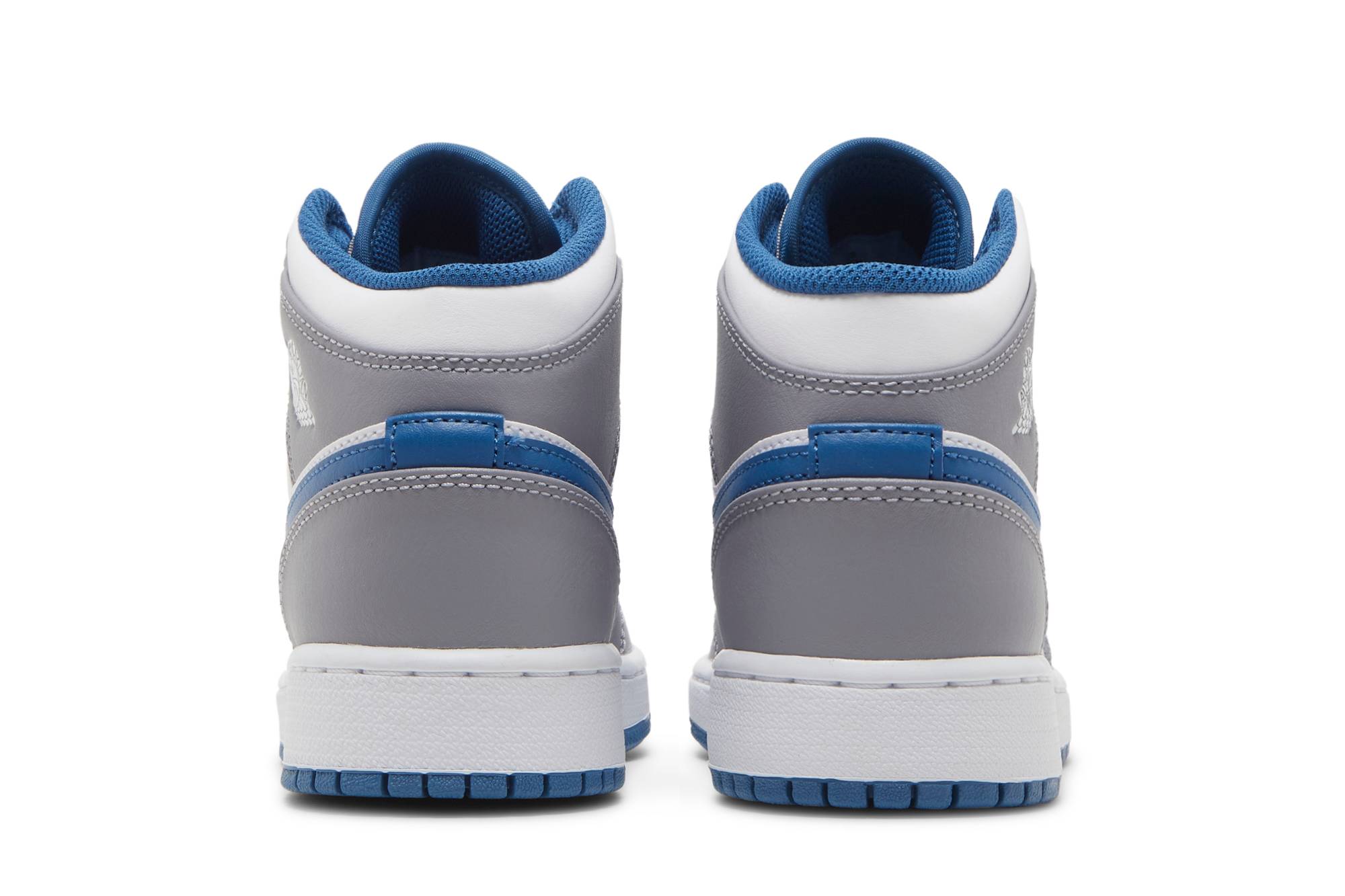(Grade School) Air Jordan 1 Mid ‘Cement True Blue’ DQ8423-014