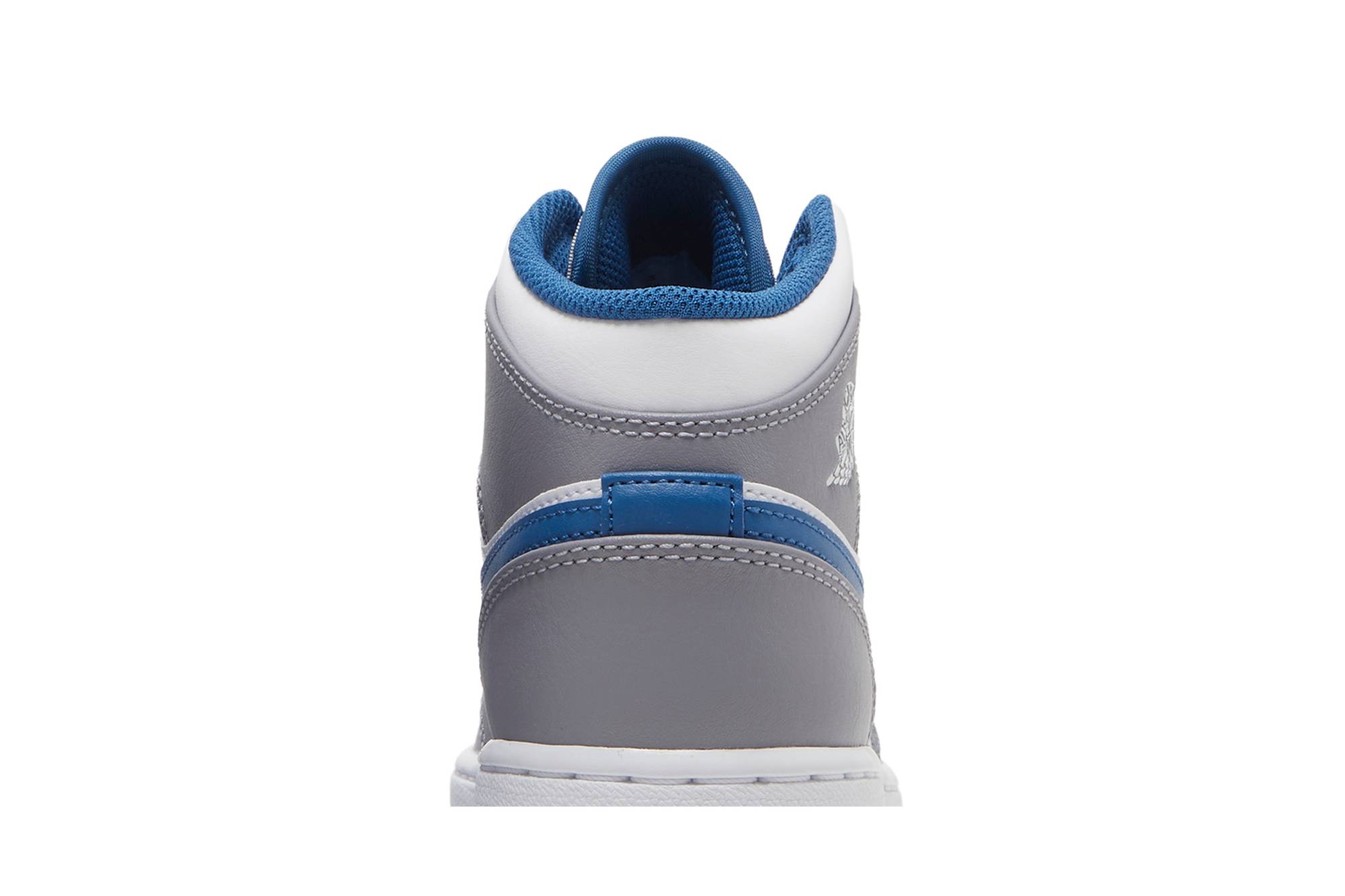 (Grade School) Air Jordan 1 Mid ‘Cement True Blue’ DQ8423-014