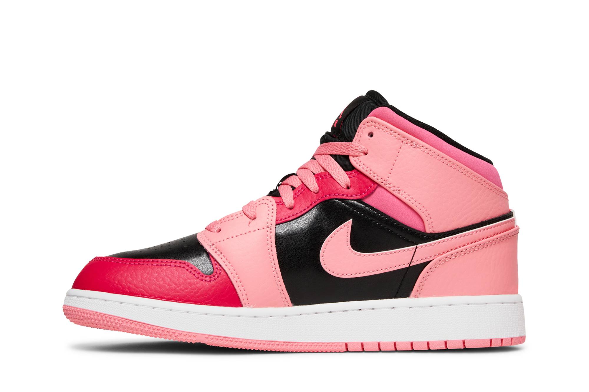 (Grade School) Air Jordan 1 Mid ‘Coral Chalk’ 554725-662