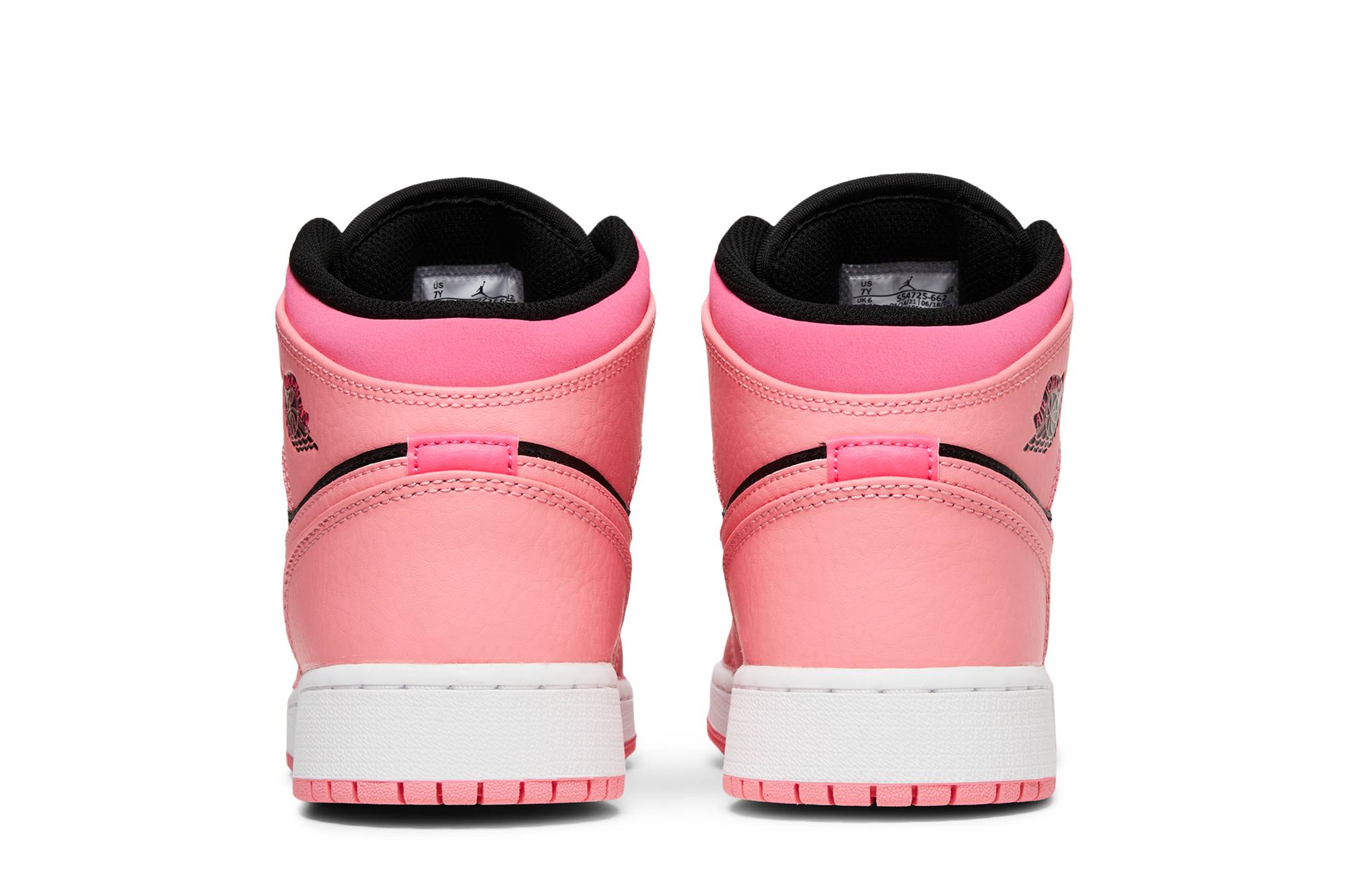 (Grade School) Air Jordan 1 Mid ‘Coral Chalk’ 554725-662
