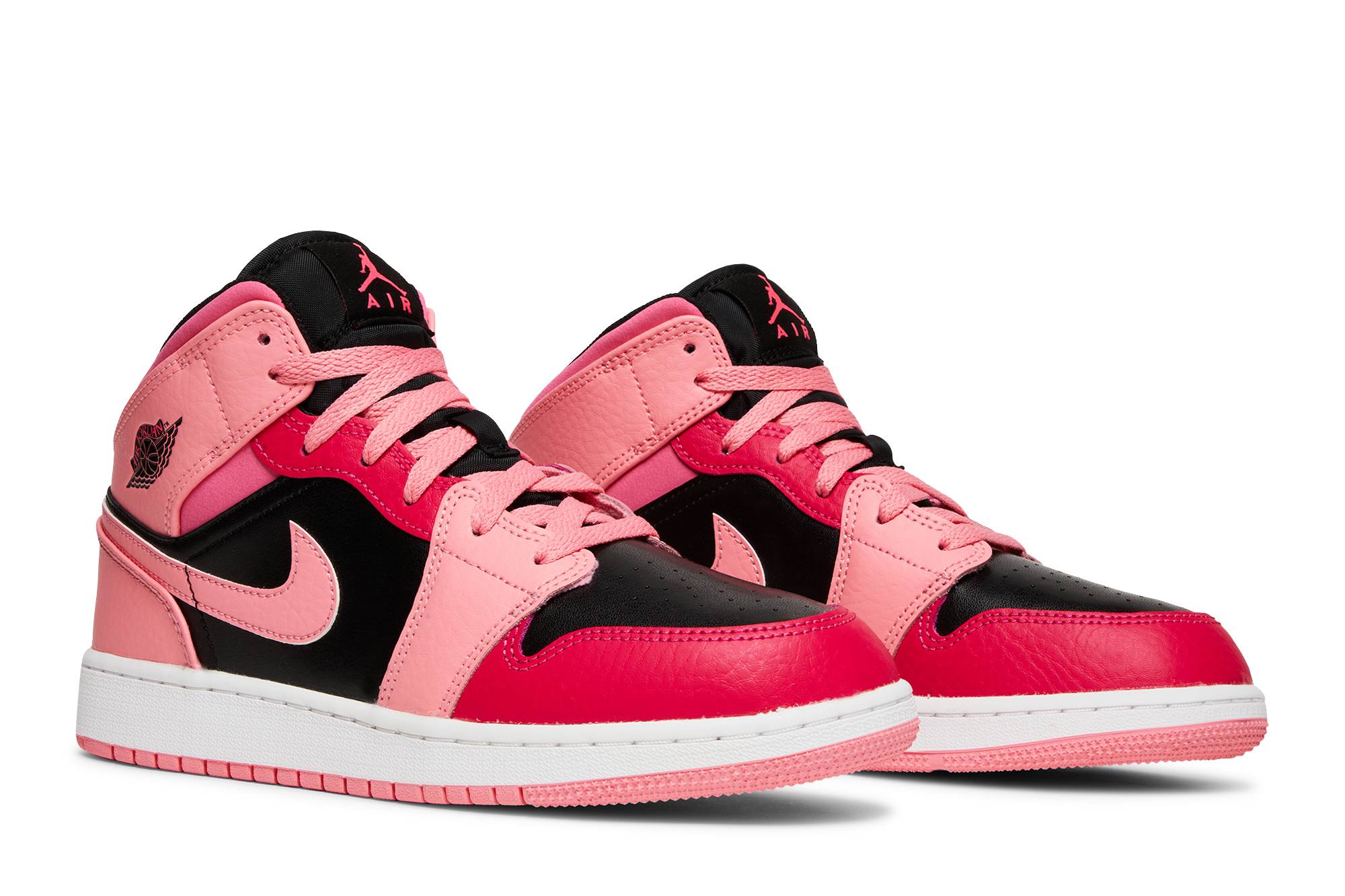 (Grade School) Air Jordan 1 Mid ‘Coral Chalk’ 554725-662