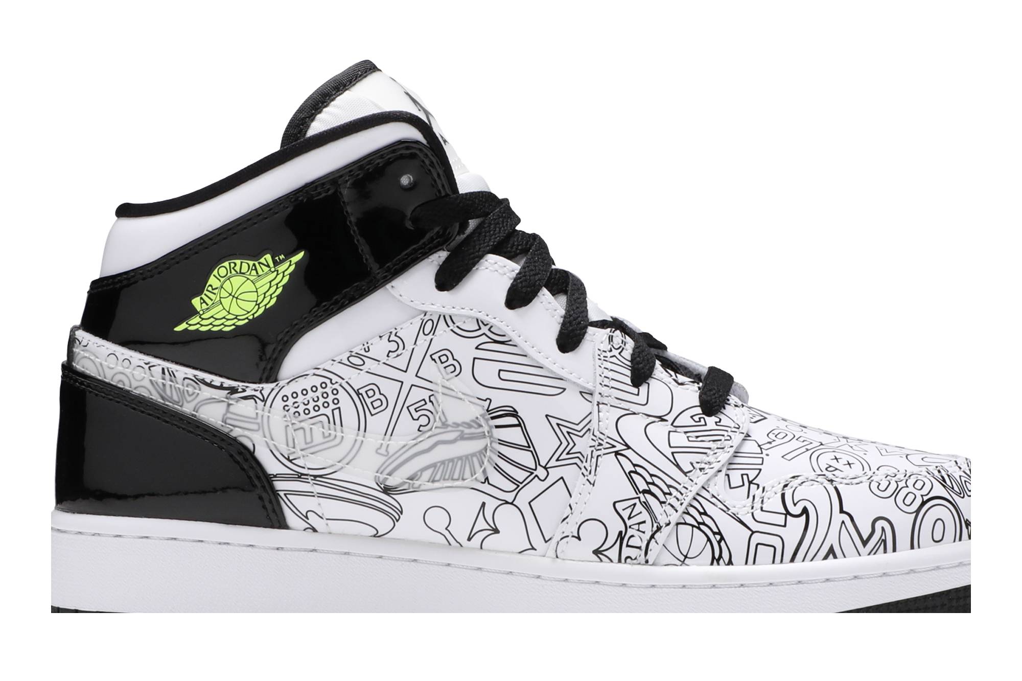 (Grade School) Air Jordan 1 Mid ‘DIY’ DC4099-100