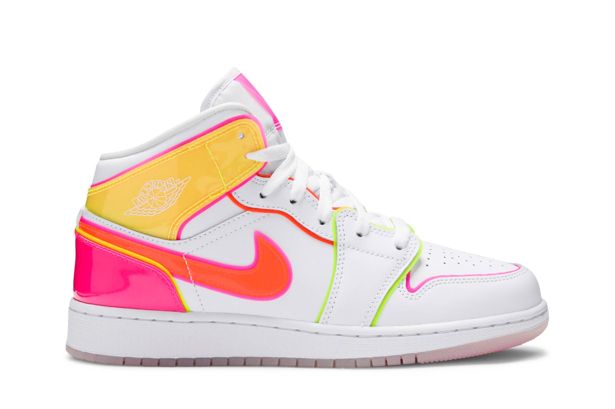 (Grade School) Air Jordan 1 Mid ‘Edge Glow’ CV4611-100