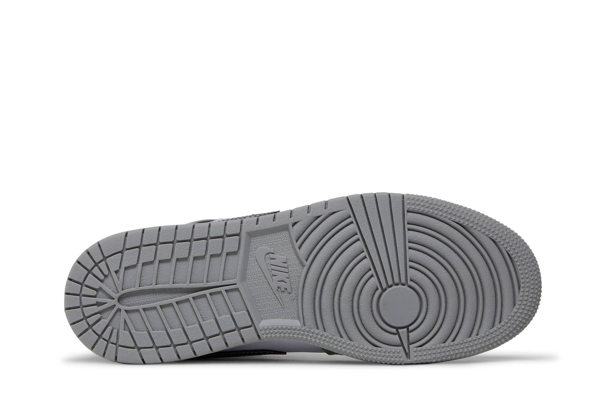 (Grade School) Air Jordan 1 Mid Greyscale 554725-078 Nicesnk