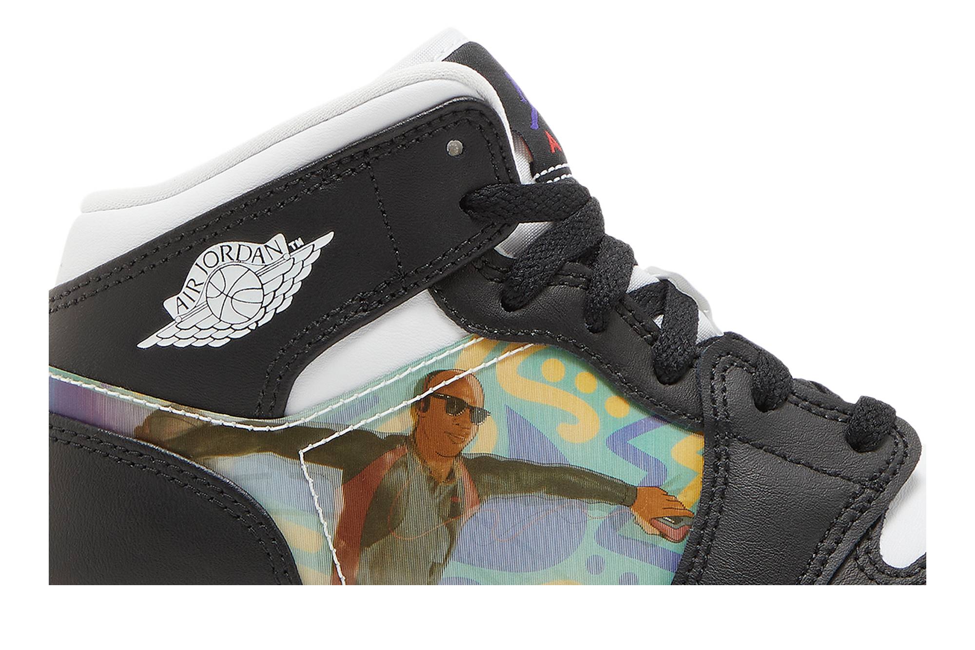 (Grade School) Air Jordan 1 Mid Hologram DR9495-001 Nicesnk