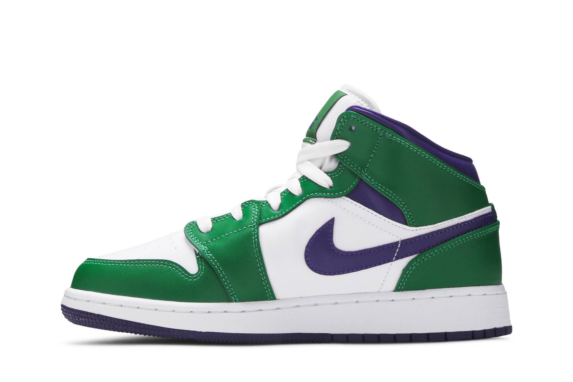 (Grade School) Air Jordan 1 Mid Hulk 554725-300 Nicesnk