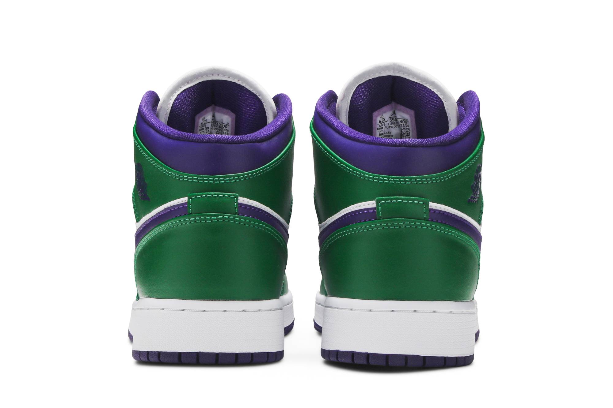 (Grade School) Air Jordan 1 Mid Hulk 554725-300 Nicesnk
