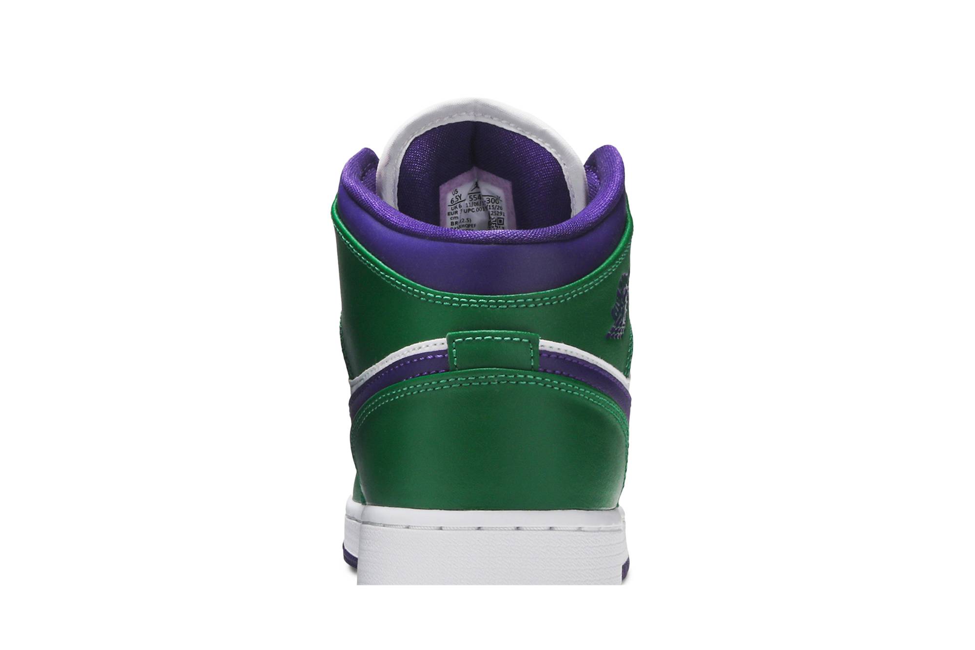 (Grade School) Air Jordan 1 Mid Hulk 554725-300 Nicesnk