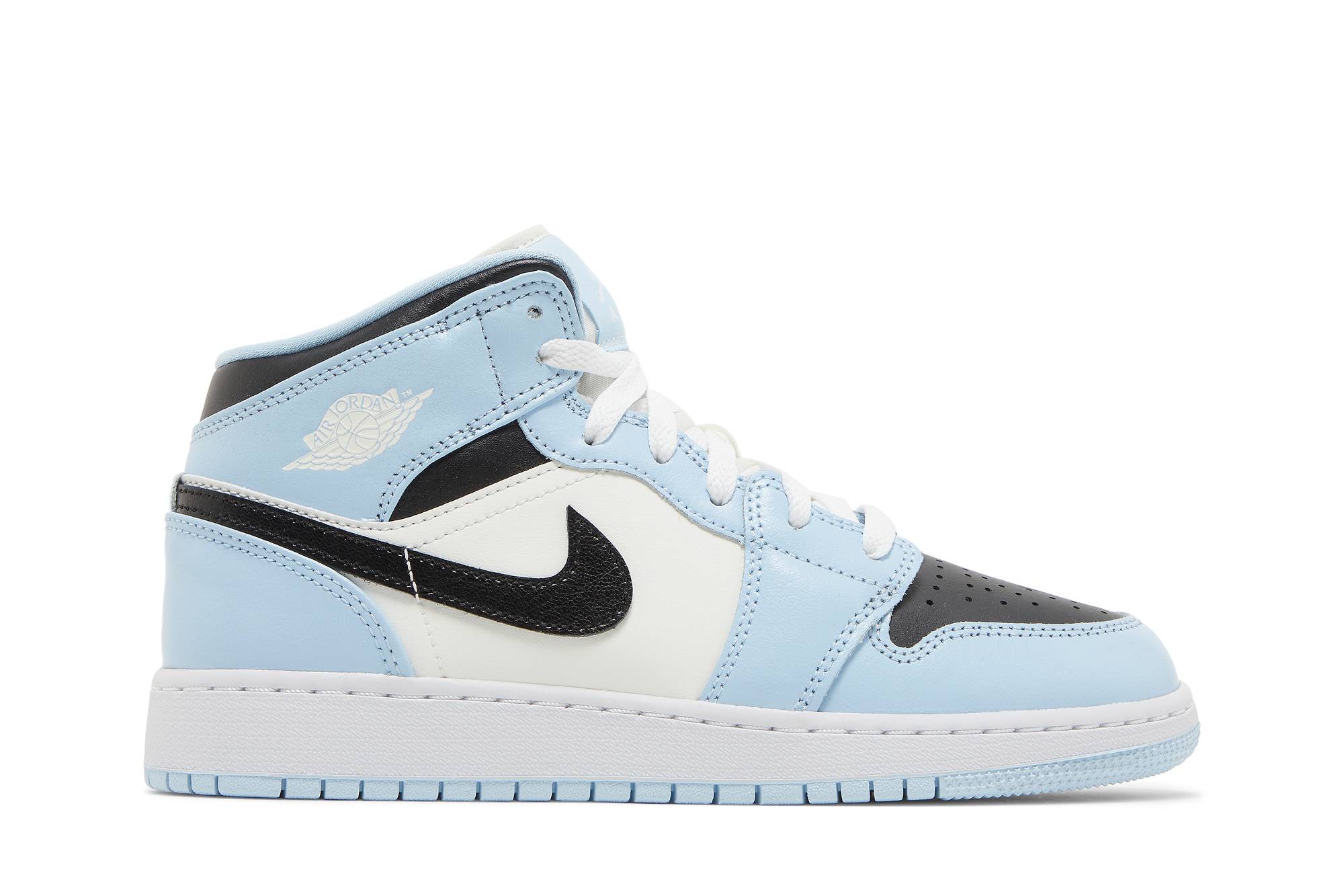 (Grade School) Air Jordan 1 Mid ‘Ice Blue’ 555112-401