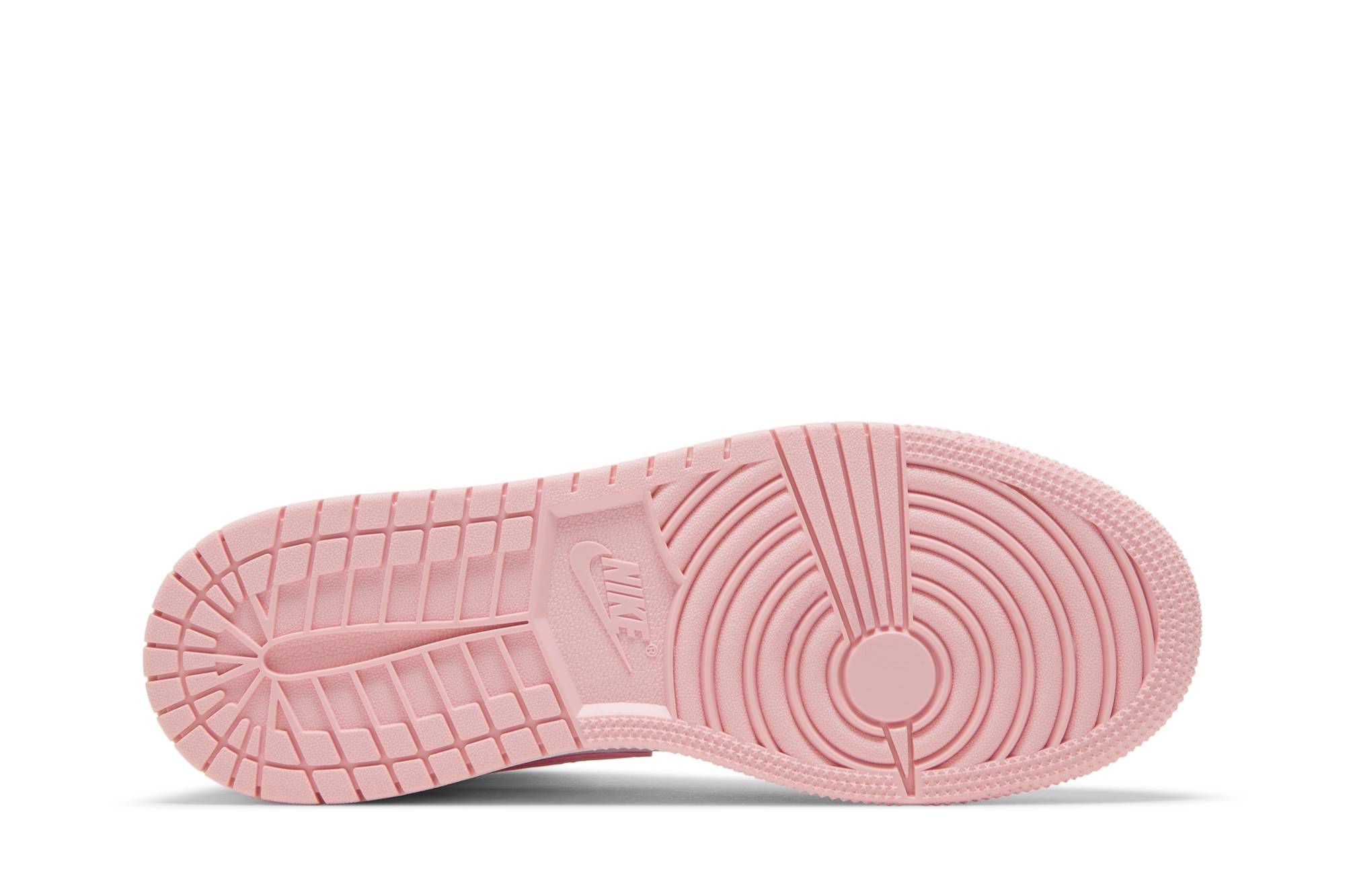 (Grade School) Air Jordan 1 Mid Medium Soft Pink FD8780-116 Nicesnk
