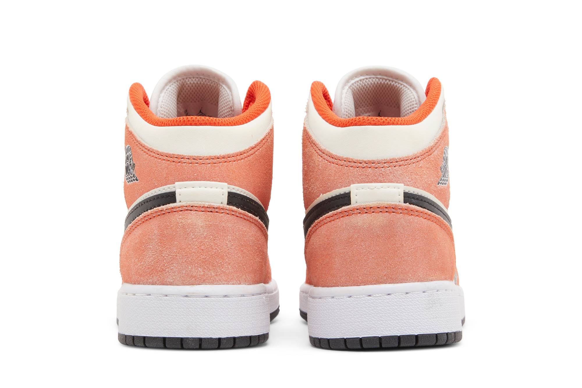 (Grade School) Air Jordan 1 Mid Orange Suede DV1336-800 Nicesnk