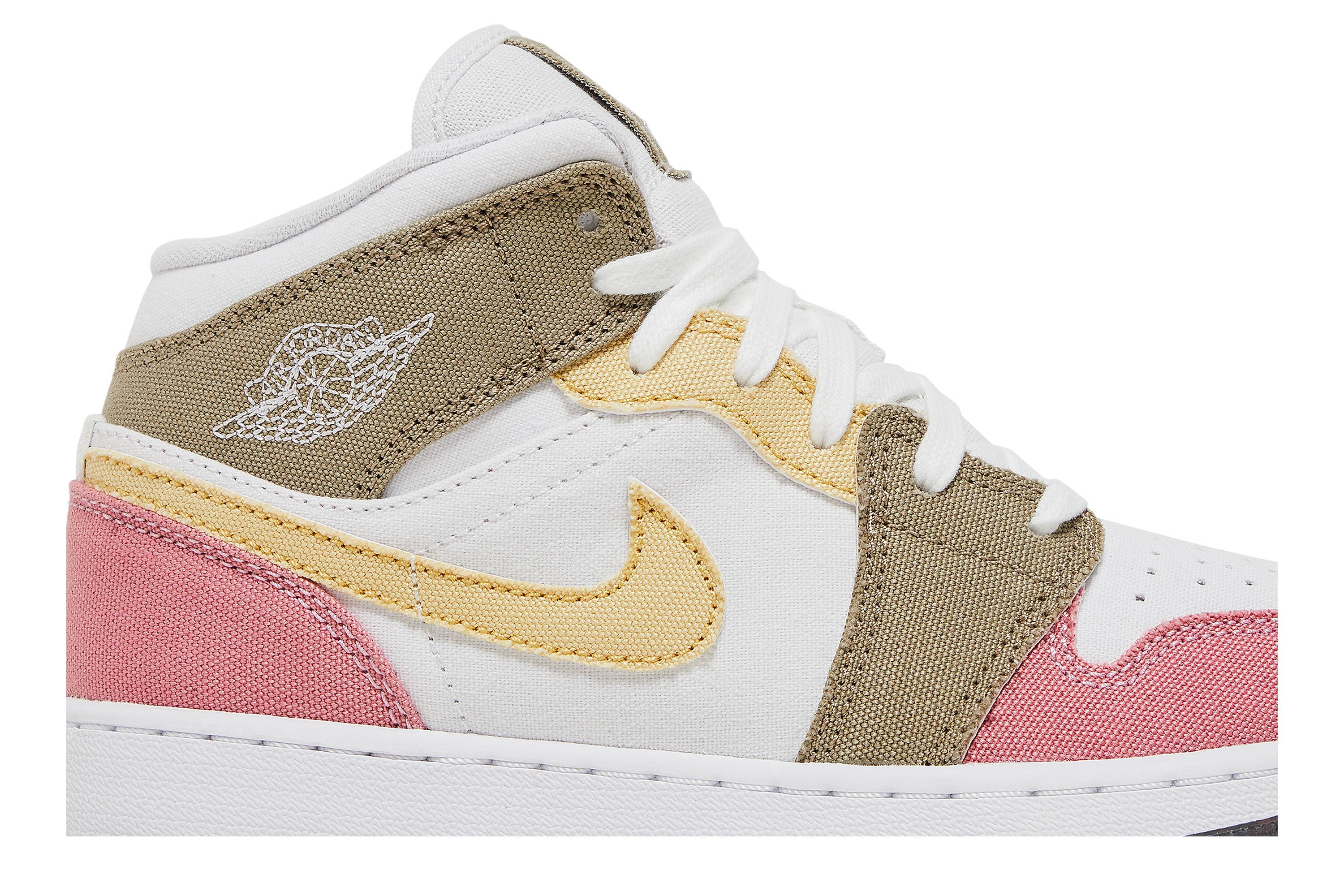 (Grade School) Air Jordan 1 Mid ‘Pastel Grind’ DJ0338-100