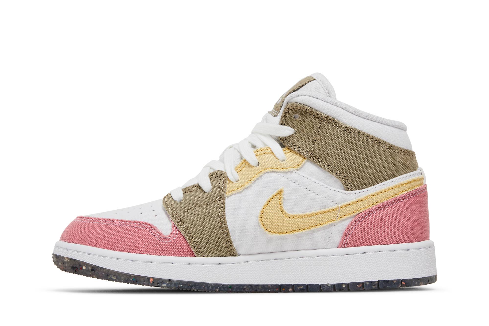 (Grade School) Air Jordan 1 Mid ‘Pastel Grind’ DJ0338-100