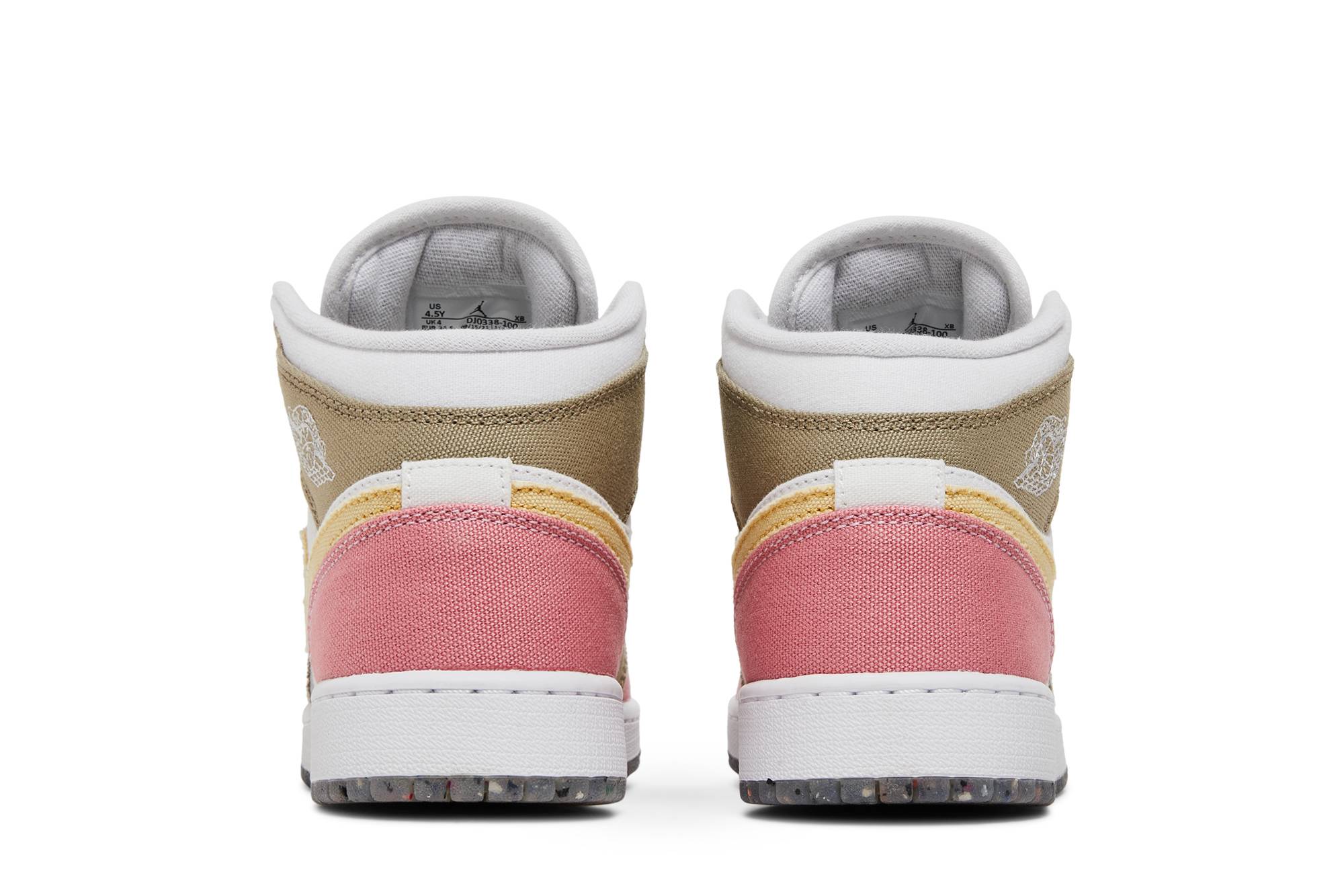 (Grade School) Air Jordan 1 Mid ‘Pastel Grind’ DJ0338-100