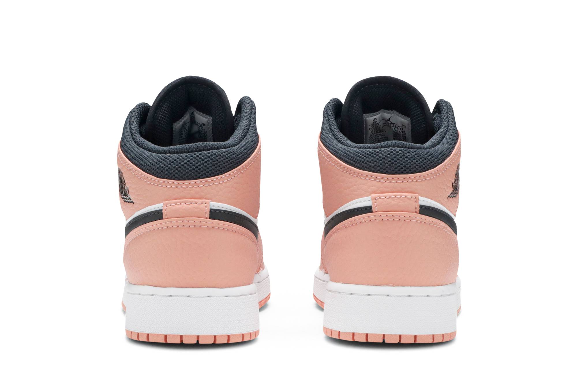 (Grade School) Air Jordan 1 Mid ‘Pink Quartz’ 555112-603