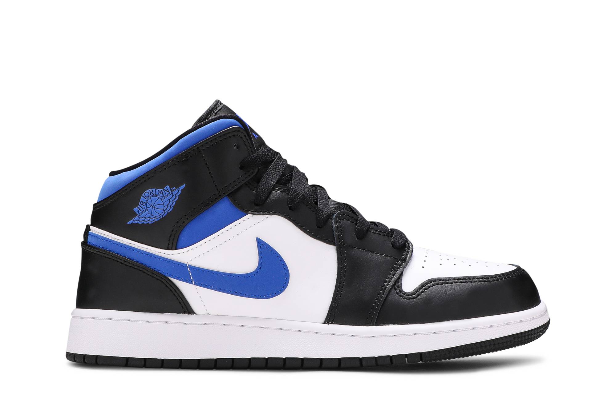 (Grade School) Air Jordan 1 Mid ‘Racer Blue’ 2021 554725-140